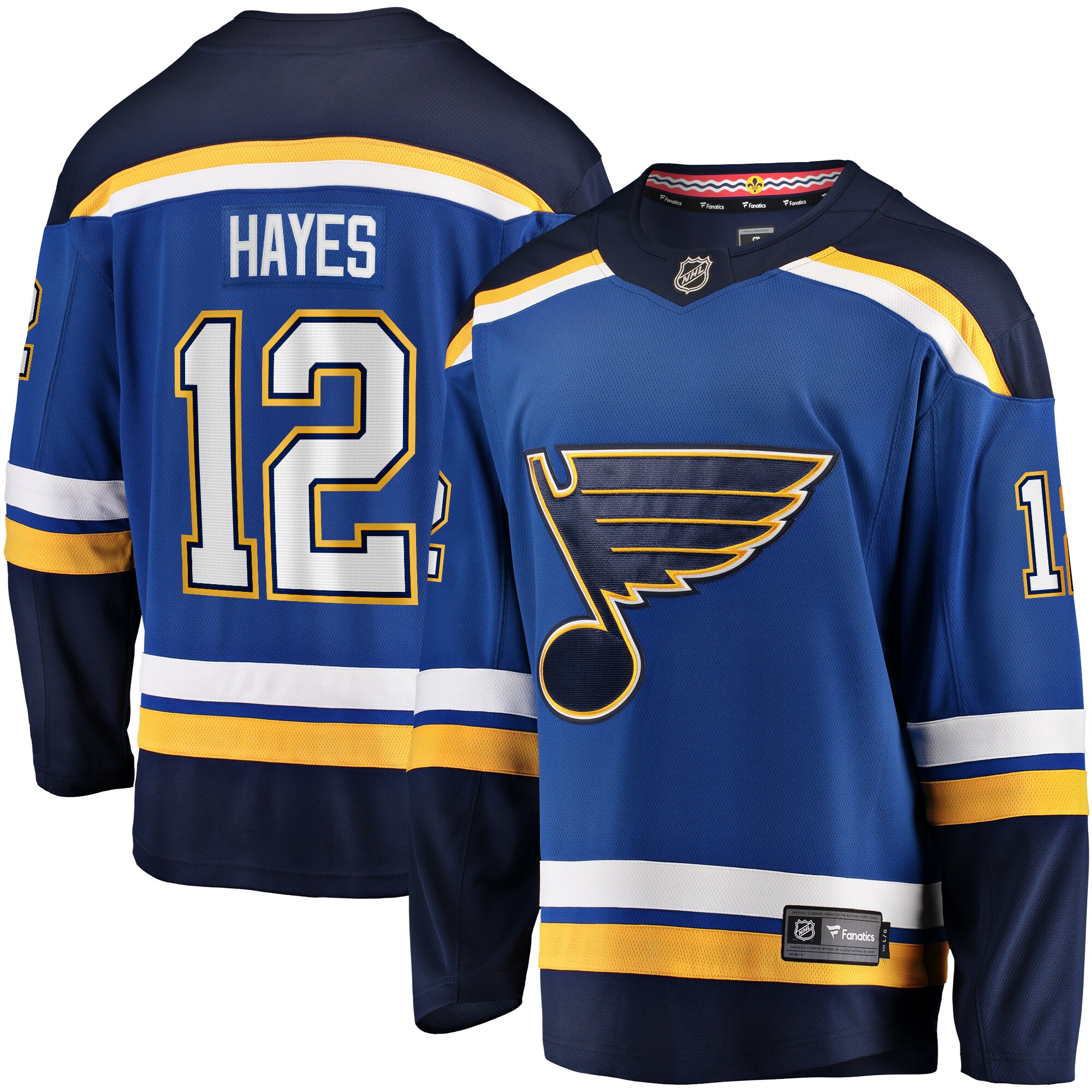 Kevin Hayes St. Louis Blues Fanatics Home Breakaway Jersey - Blue