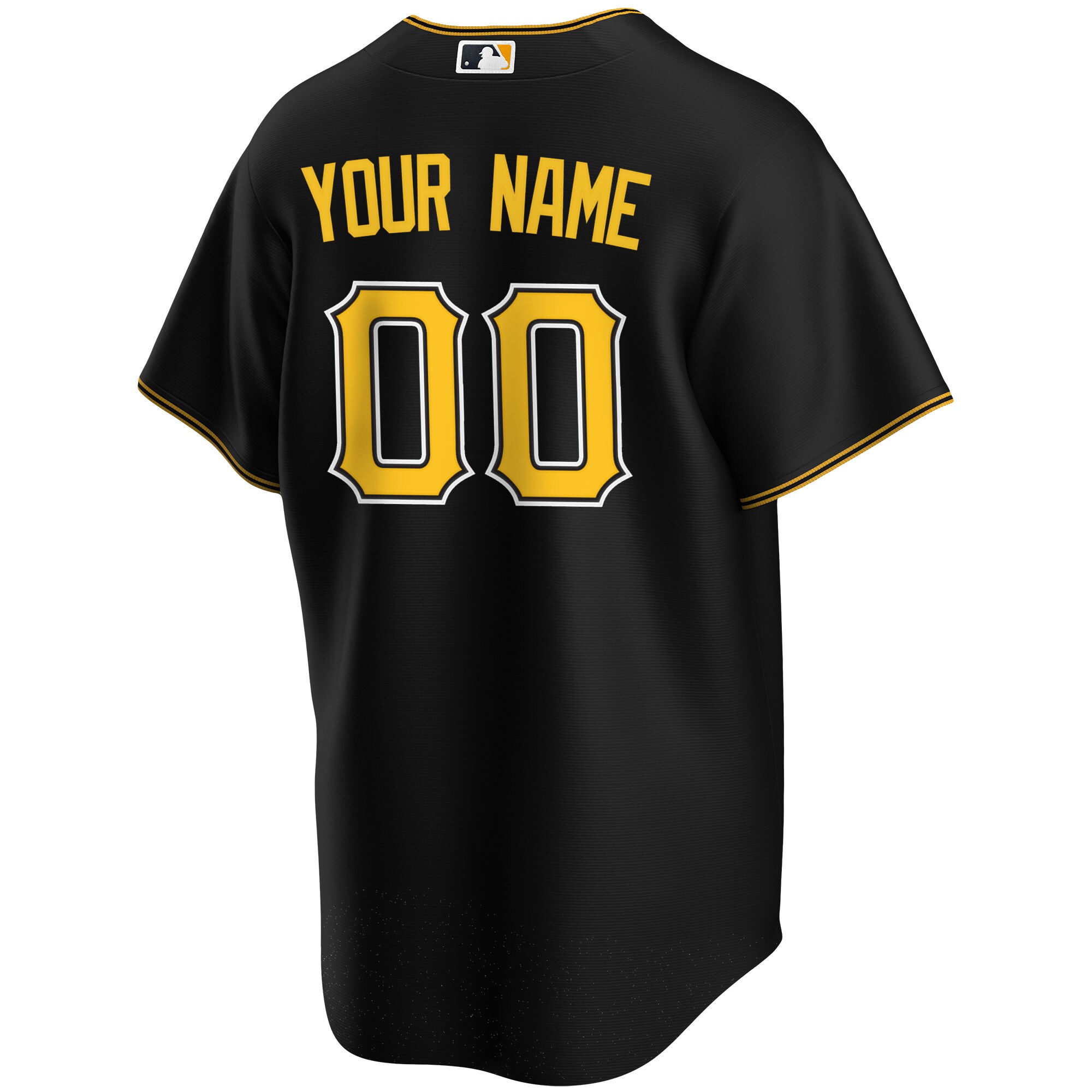 Pittsburgh Pirates  Alternate Replica Custom Jersey - Black