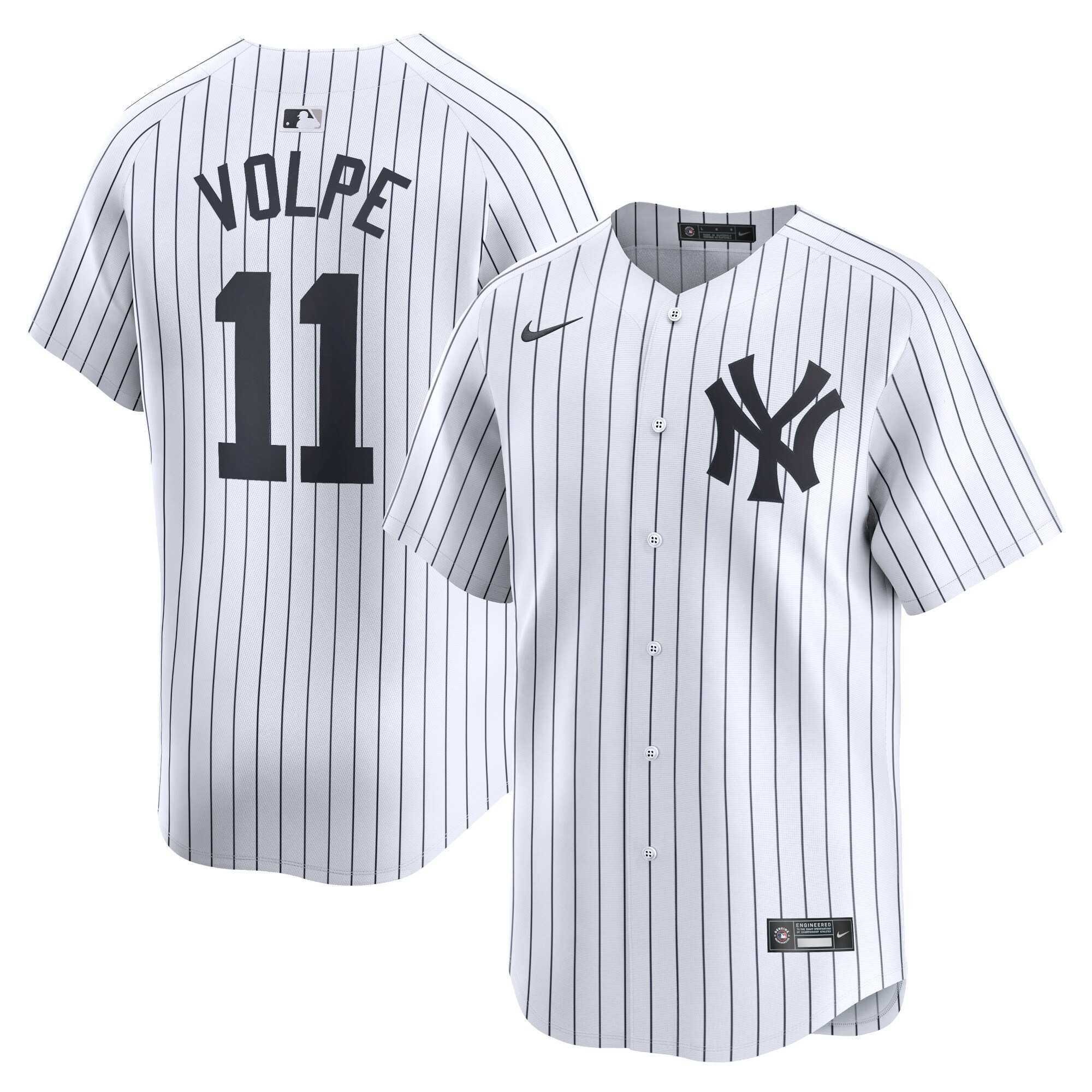 Anthony Volpe New York Yankees  Youth Home Limited Player Jersey - White