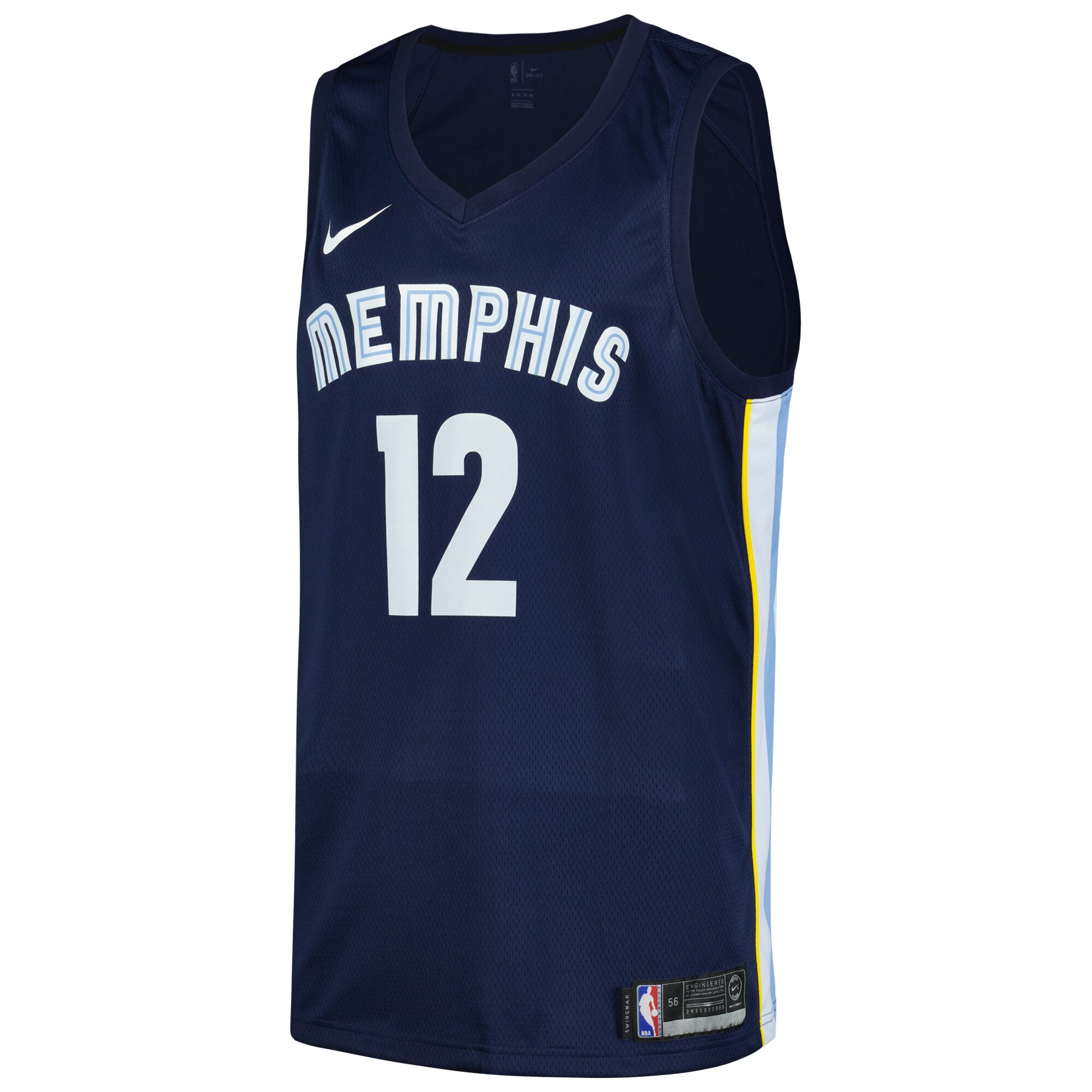 Ja Morant Memphis Grizzlies  Swingman Player Jersey - Icon Edition - Navy
