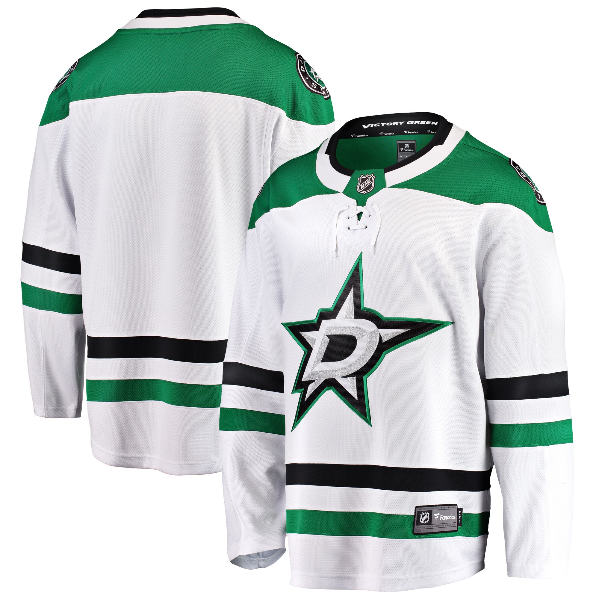 Dallas Stars Fanatics Breakaway Away Jersey - White