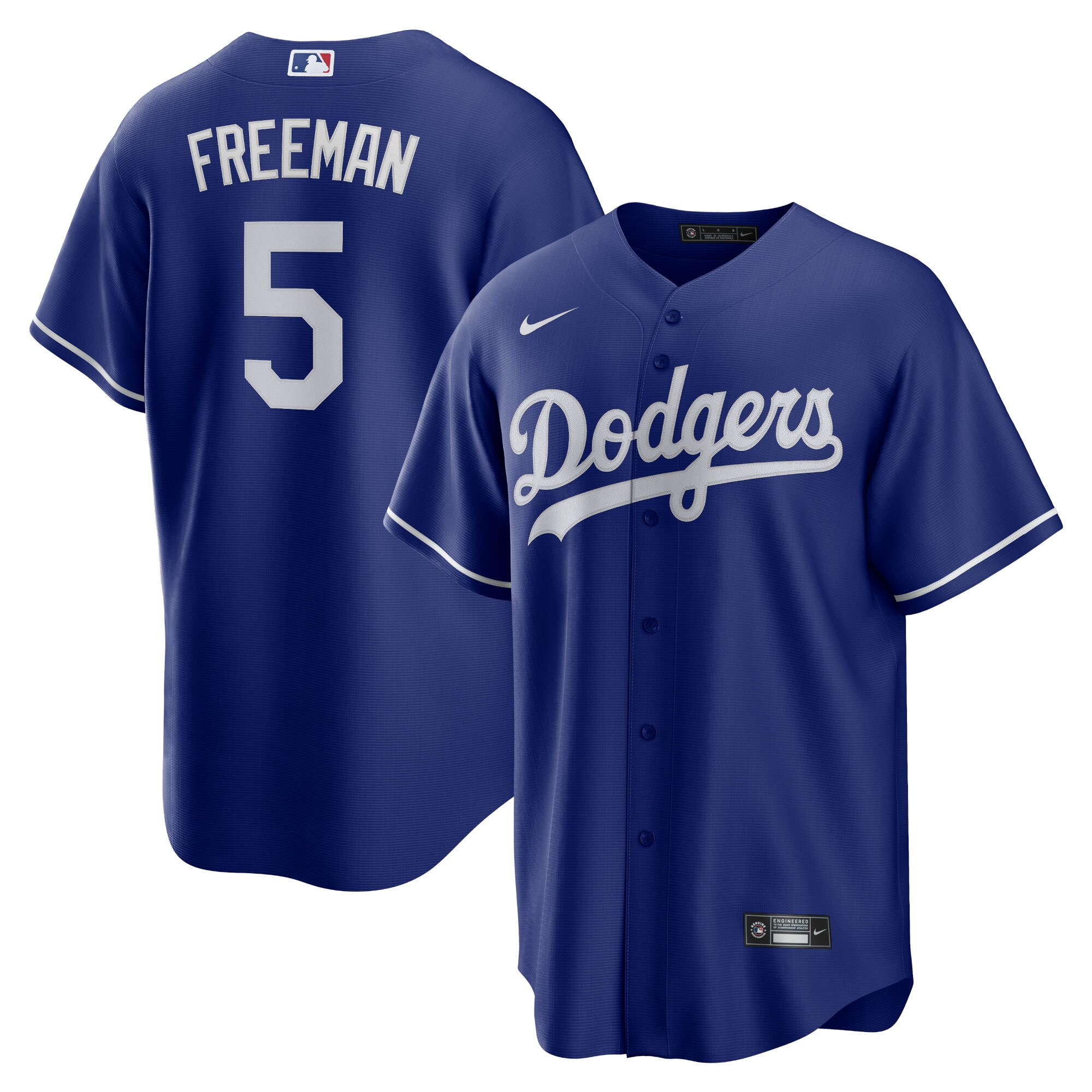 Freddie Freeman Los Angeles Dodgers  Alternate Replica Player Jersey - Royal