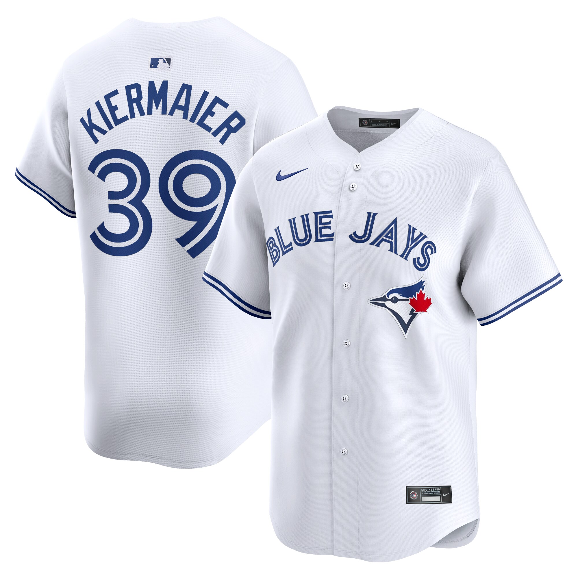 Kevin Kiermaier Toronto Blue Jays  Home Limited Player Jersey - White