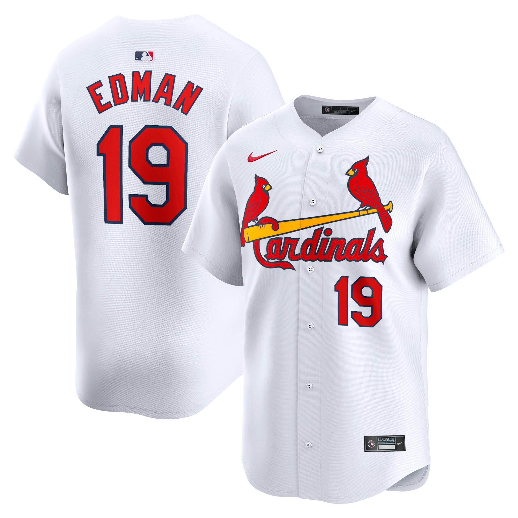 Tommy Edman St. Louis Cardinals  Home Limited Player Jersey - White