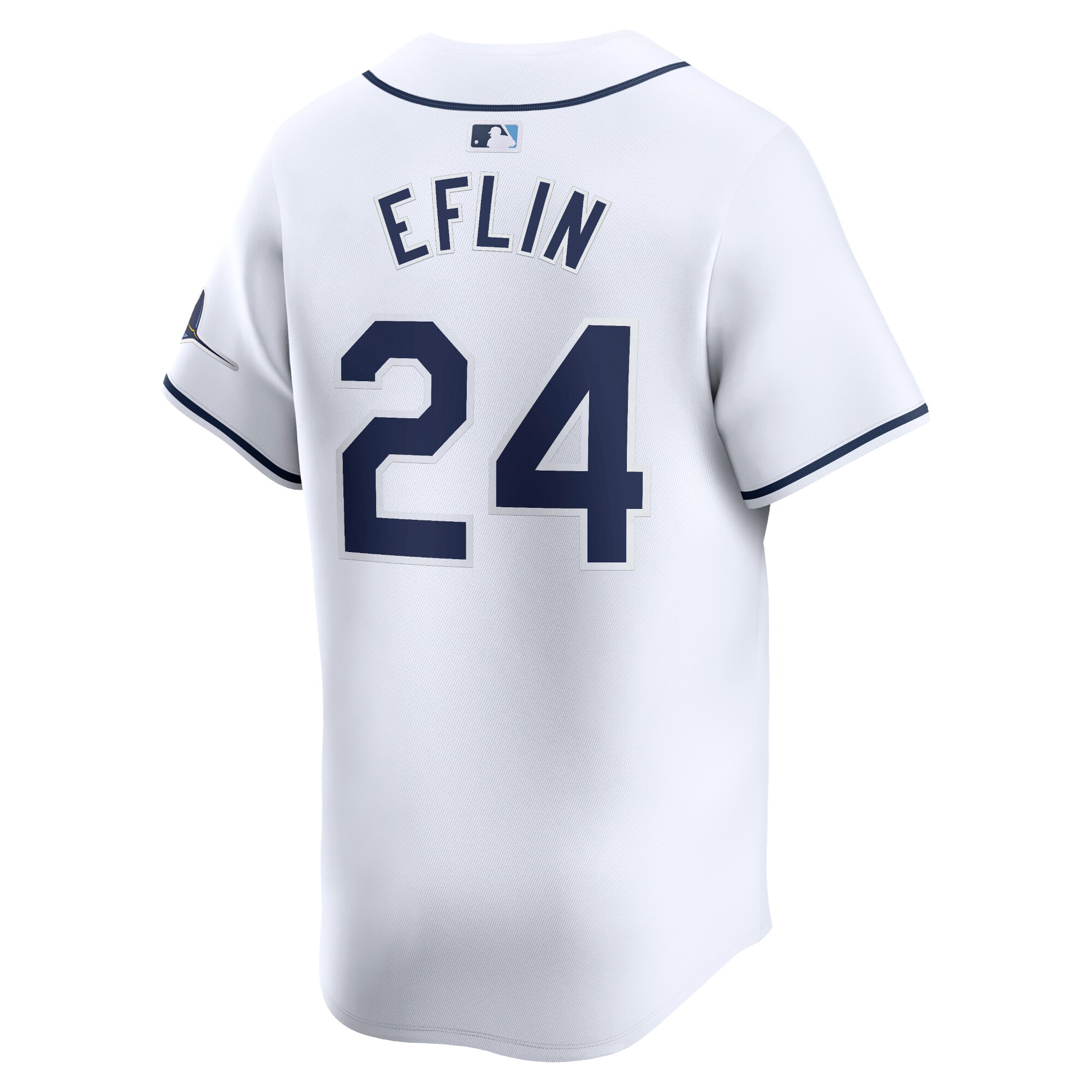 Zach Eflin Tampa Bay Rays  Home Limited Player Jersey - White