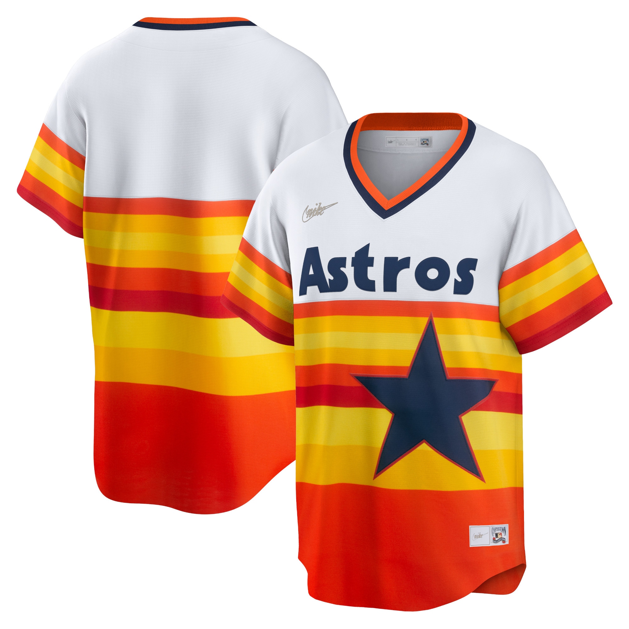 Houston Astros  Home Cooperstown Collection Team Jersey - White