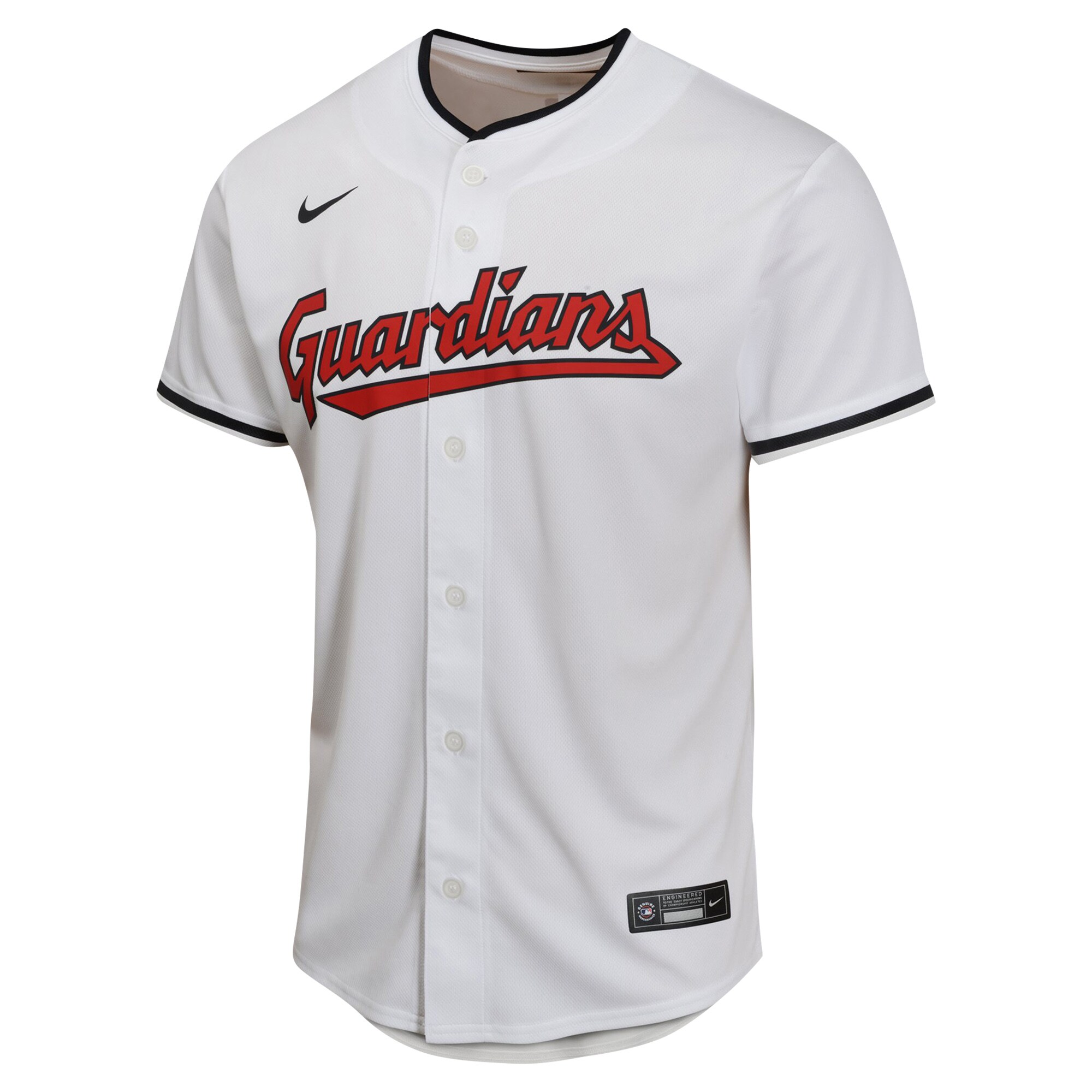 Jose Ramirez Cleveland Guardians  Youth Home Game Player Jersey - White