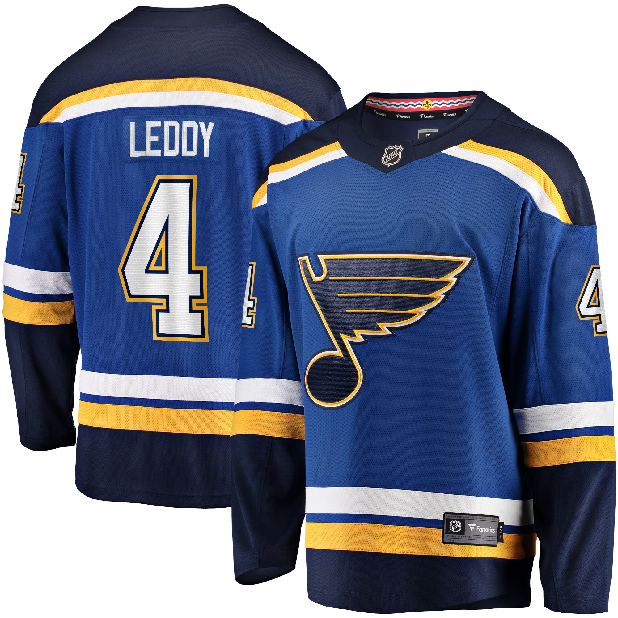 Nick Leddy St. Louis Blues Fanatics Home Breakaway Player Jersey - Blue