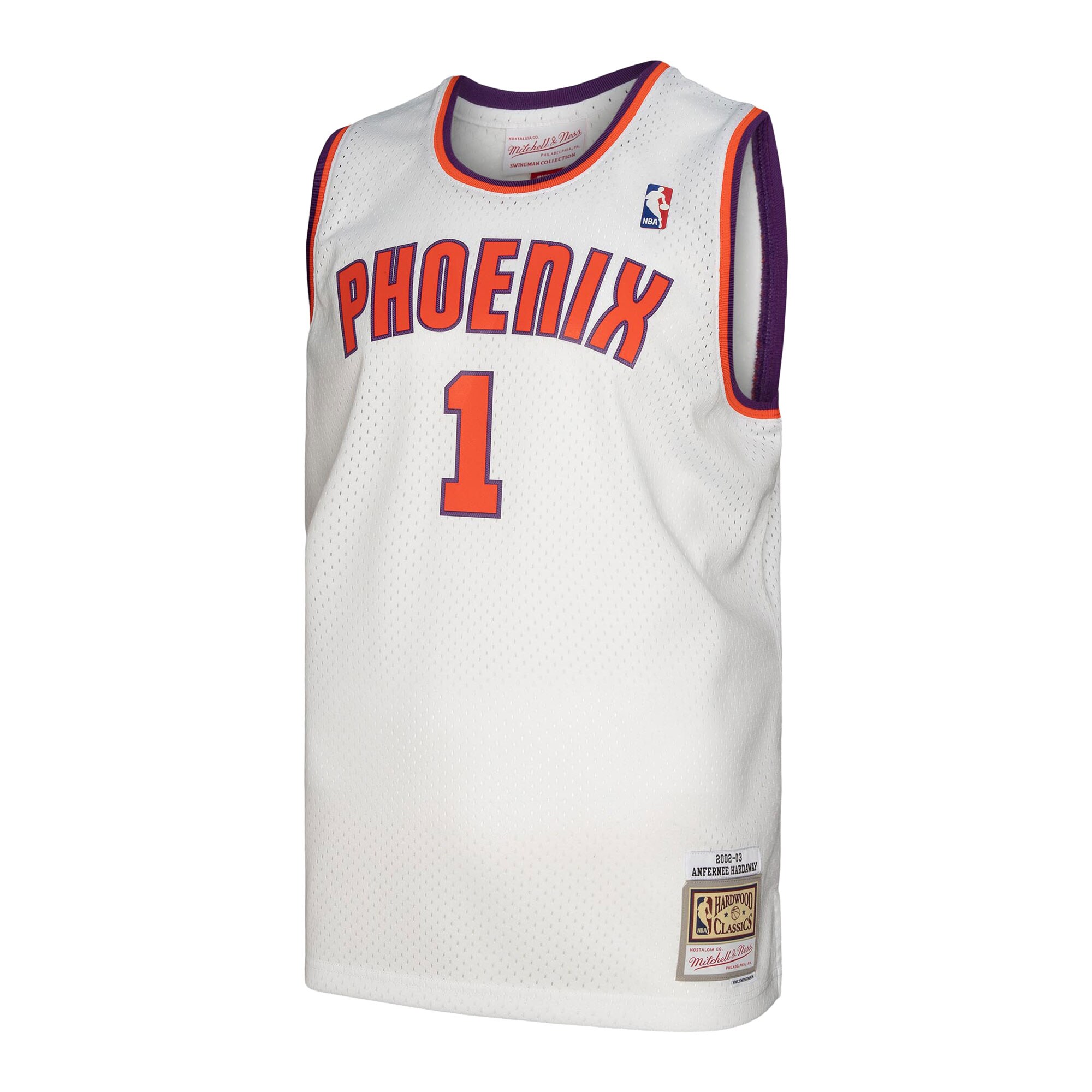 Penny Hardaway Phoenix Suns Mitchell & Ness 2001\/02 Hardwood Classics Swingman Jersey - White