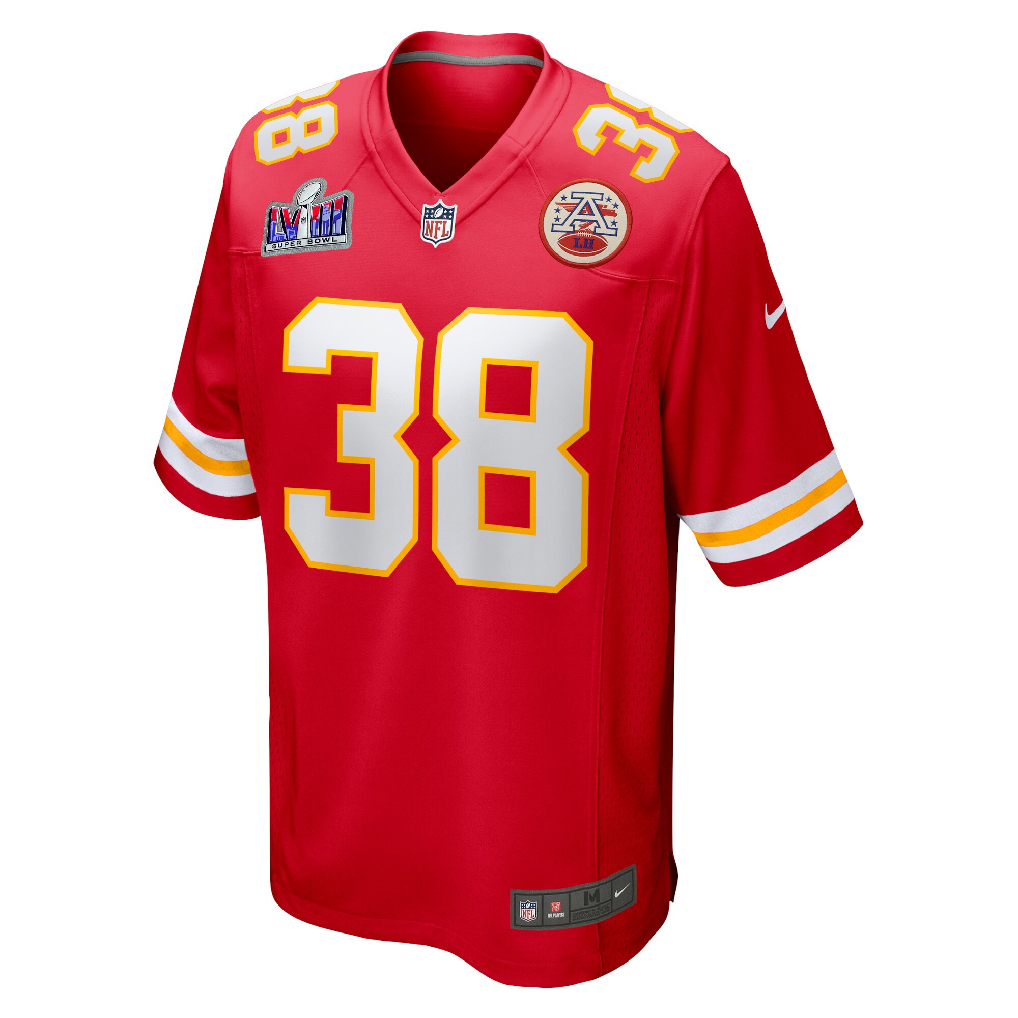 L'Jarius Sneed Kansas City Chiefs  Super Bowl LVIII Game Jersey - Red