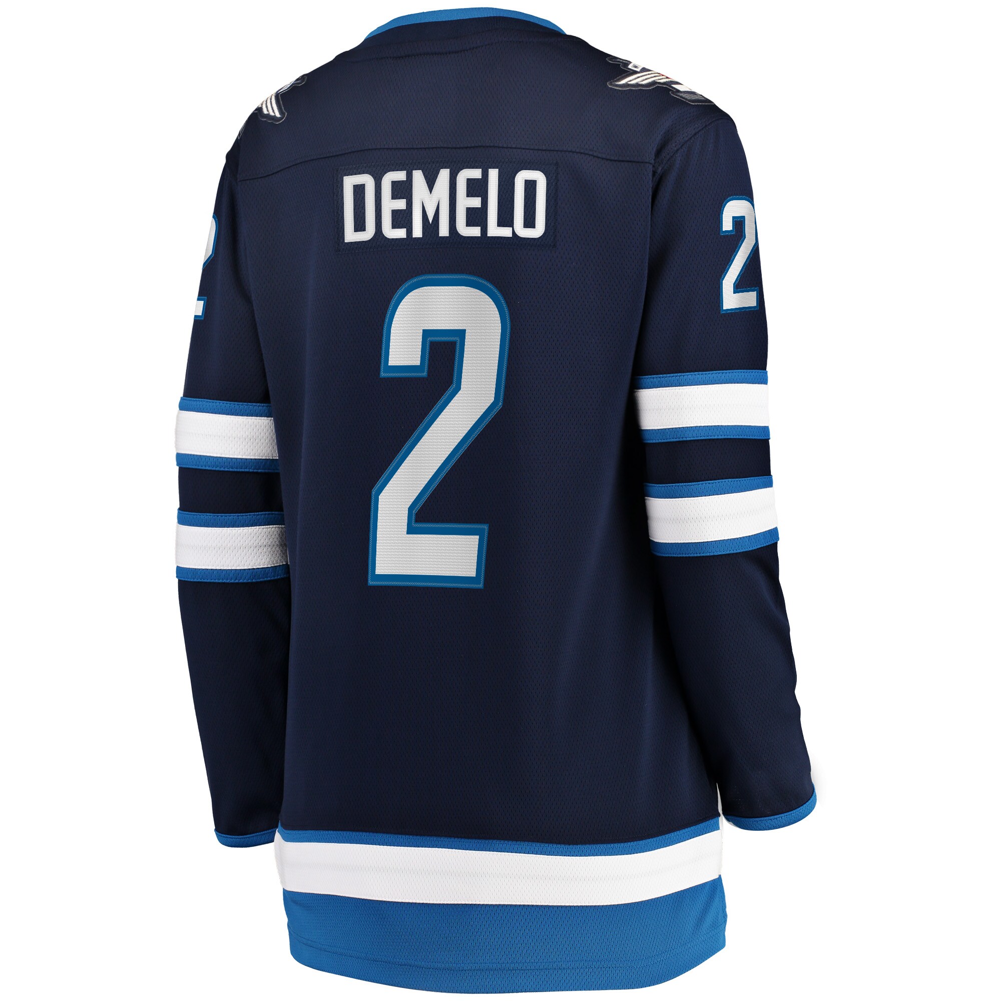 Dylan DeMelo Winnipeg Jets Fanatics Women's Home Breakaway Player Jersey - Navy