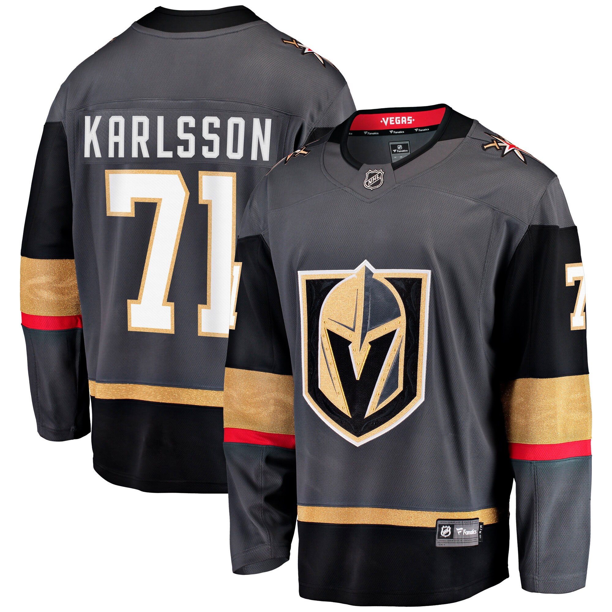 William Karlsson Vegas Golden Knights Fanatics Alternate Breakaway Jersey - Gray