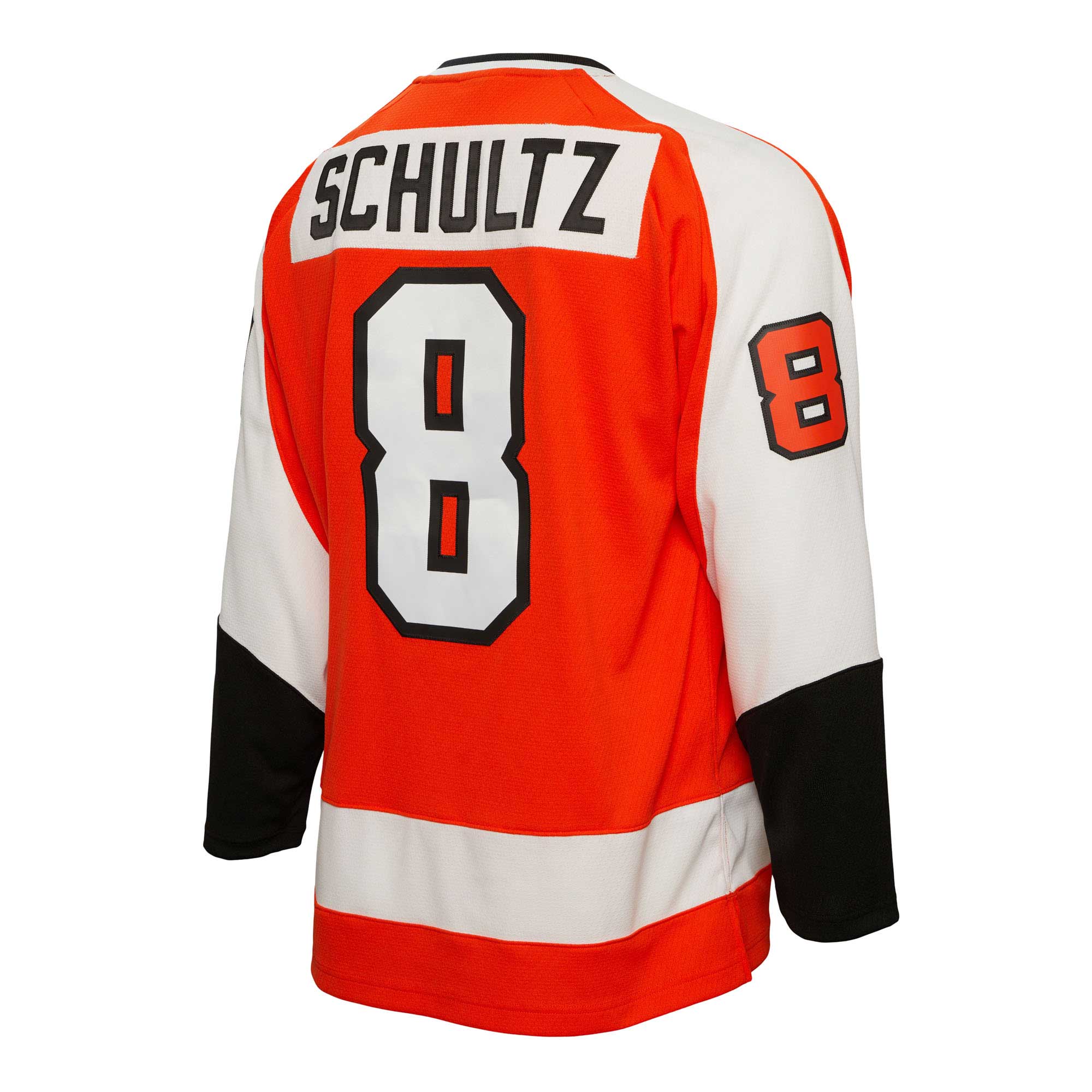 Dave Schultz Philadelphia Flyers Mitchell & Ness  1974\/75 Blue Line Player Jersey - Orange