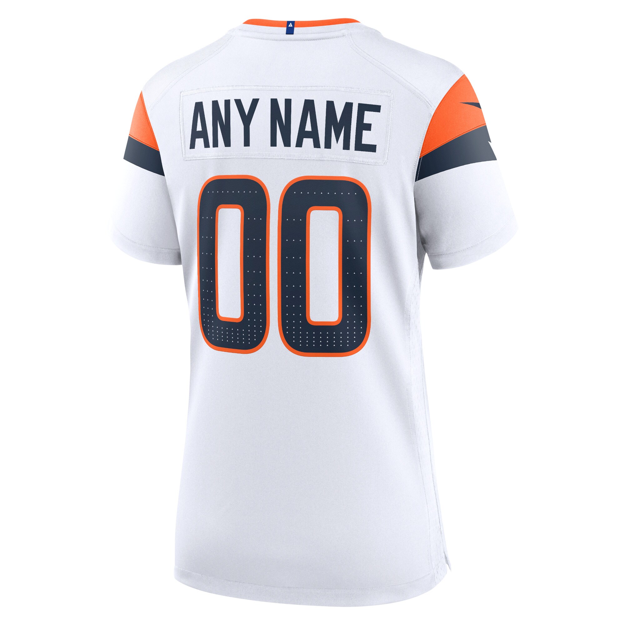Denver Broncos  Women's Custom Game Jersey  - White