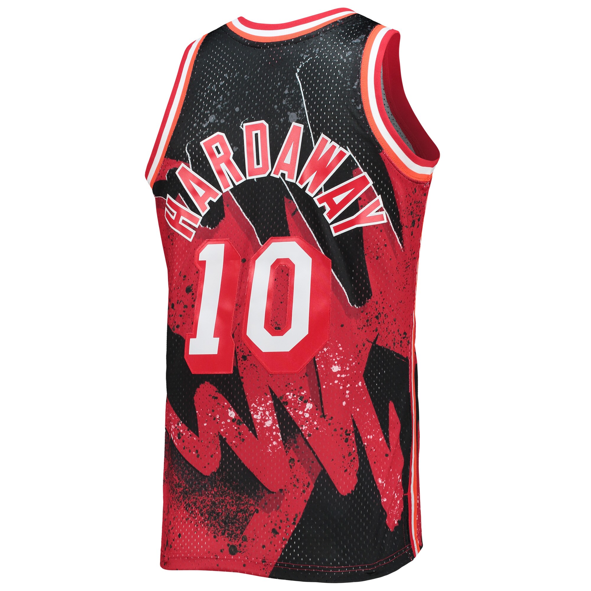 Tim Hardaway Miami Heat Mitchell & Ness Hardwood Classics 1996\/97 Hyper Hoops Swingman Jersey - Scarlet