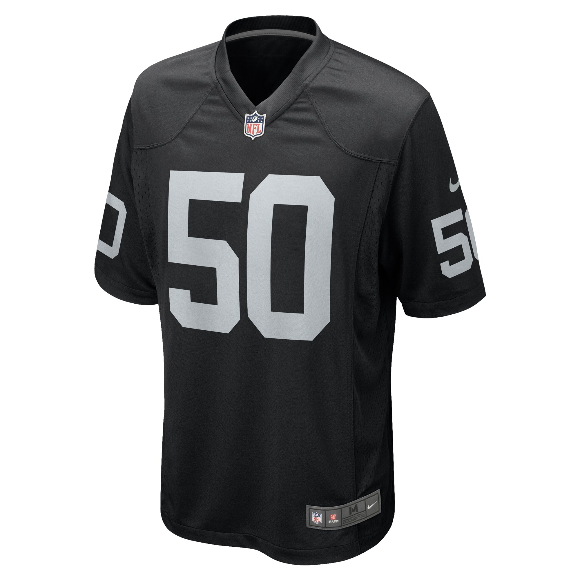 Jacob Bobenmoyer Las Vegas Raiders  Game Player Jersey - Black