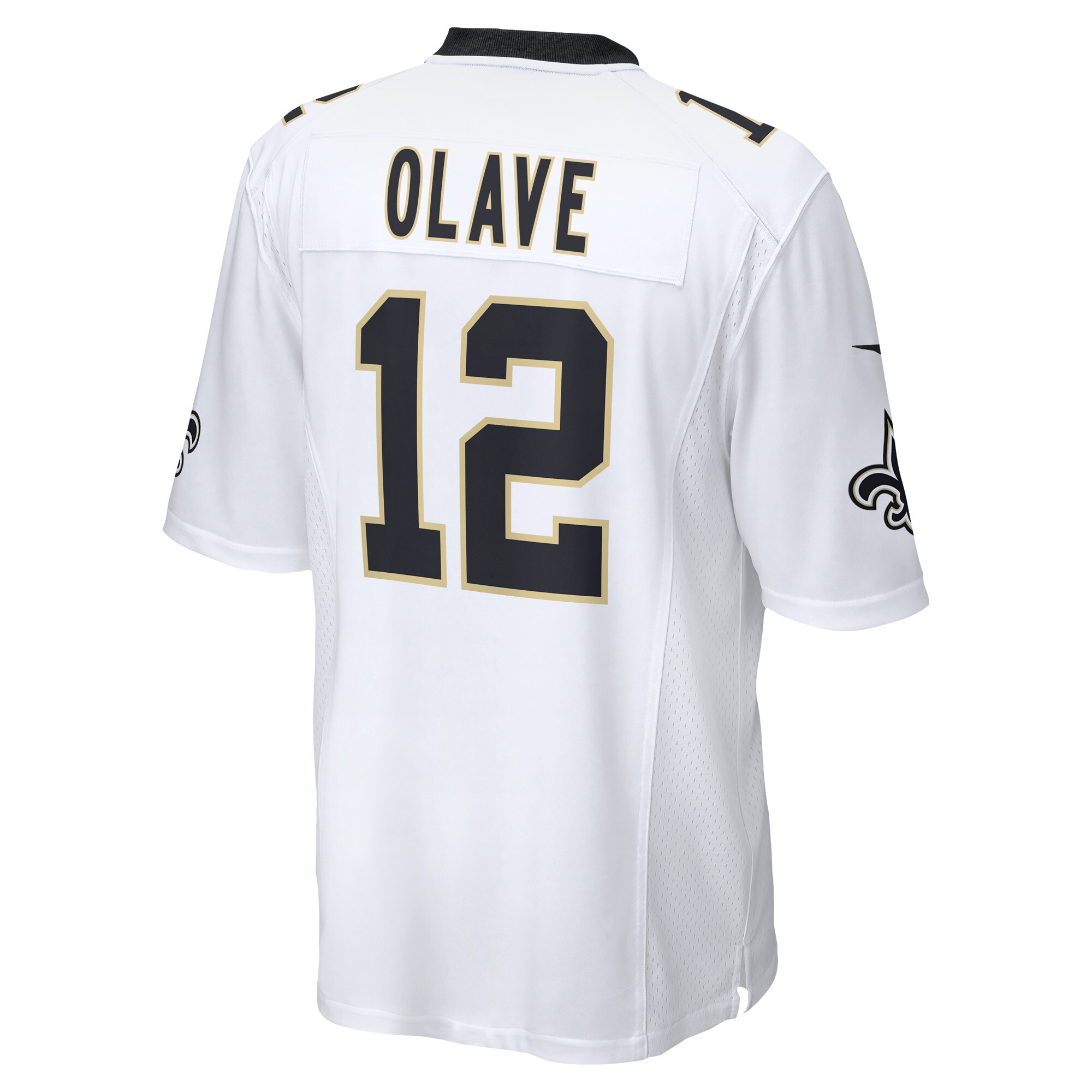 Chris Olave New Orleans Saints  Game Player Jersey - White