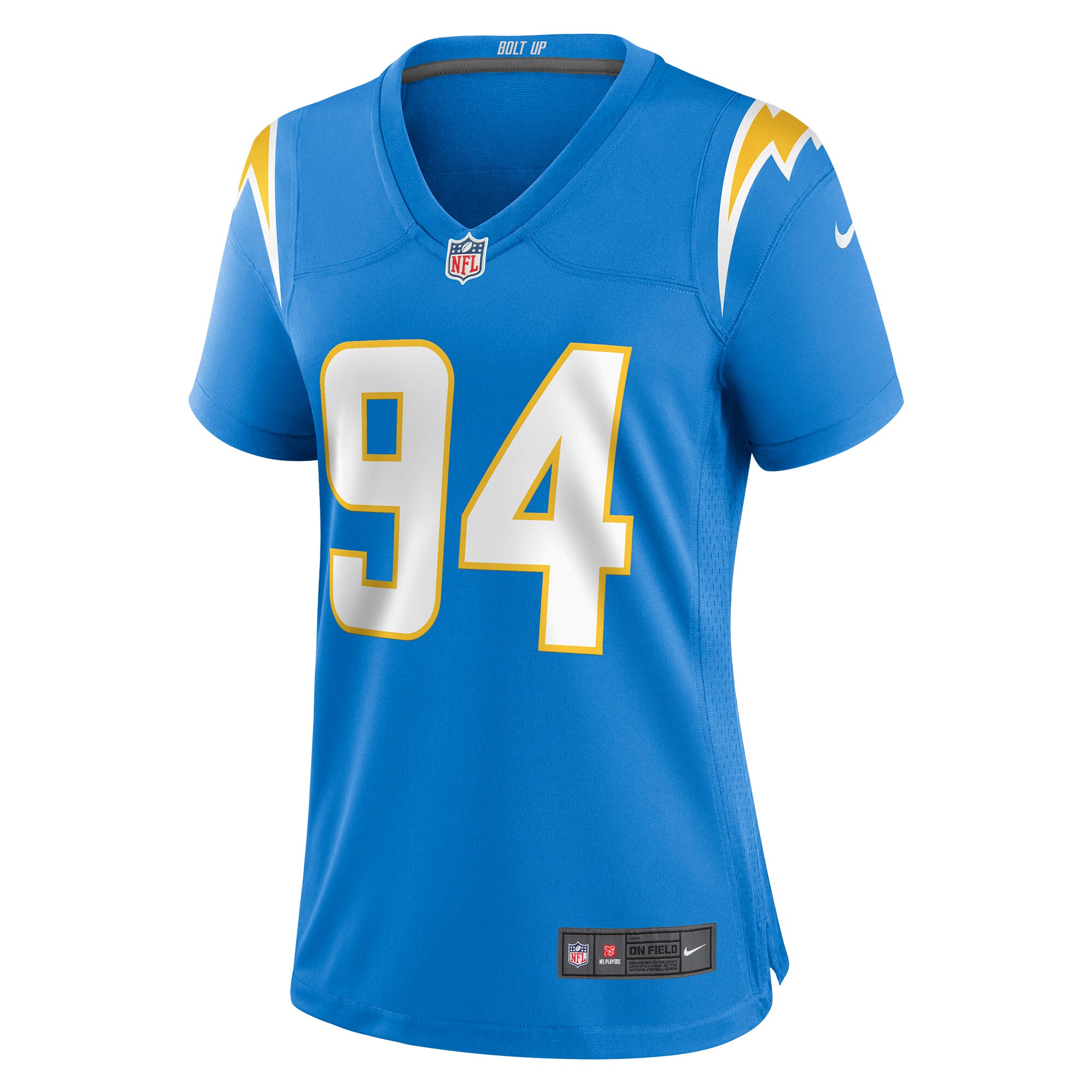 Chris Rumph II Los Angeles Chargers  Women's Game Jersey - Powder Blue