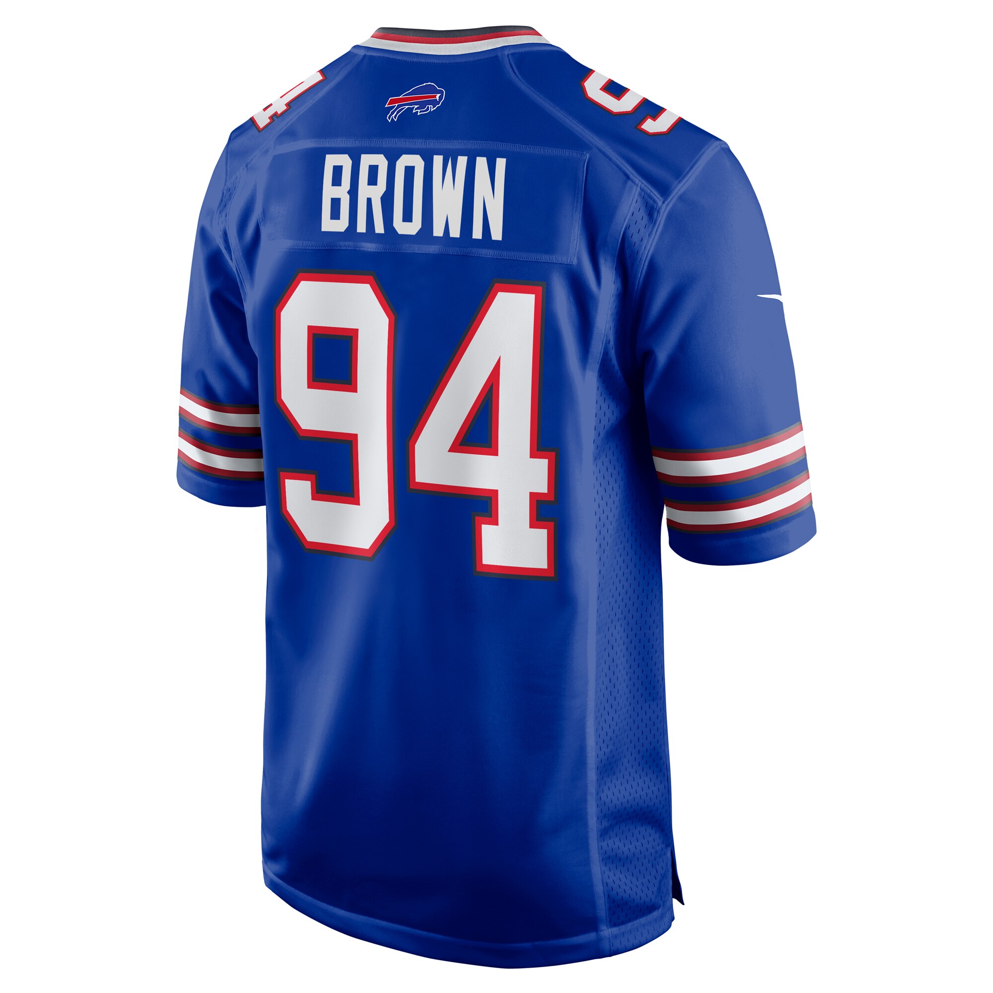 Andrew Brown Buffalo Bills   Game Jersey -  Royal
