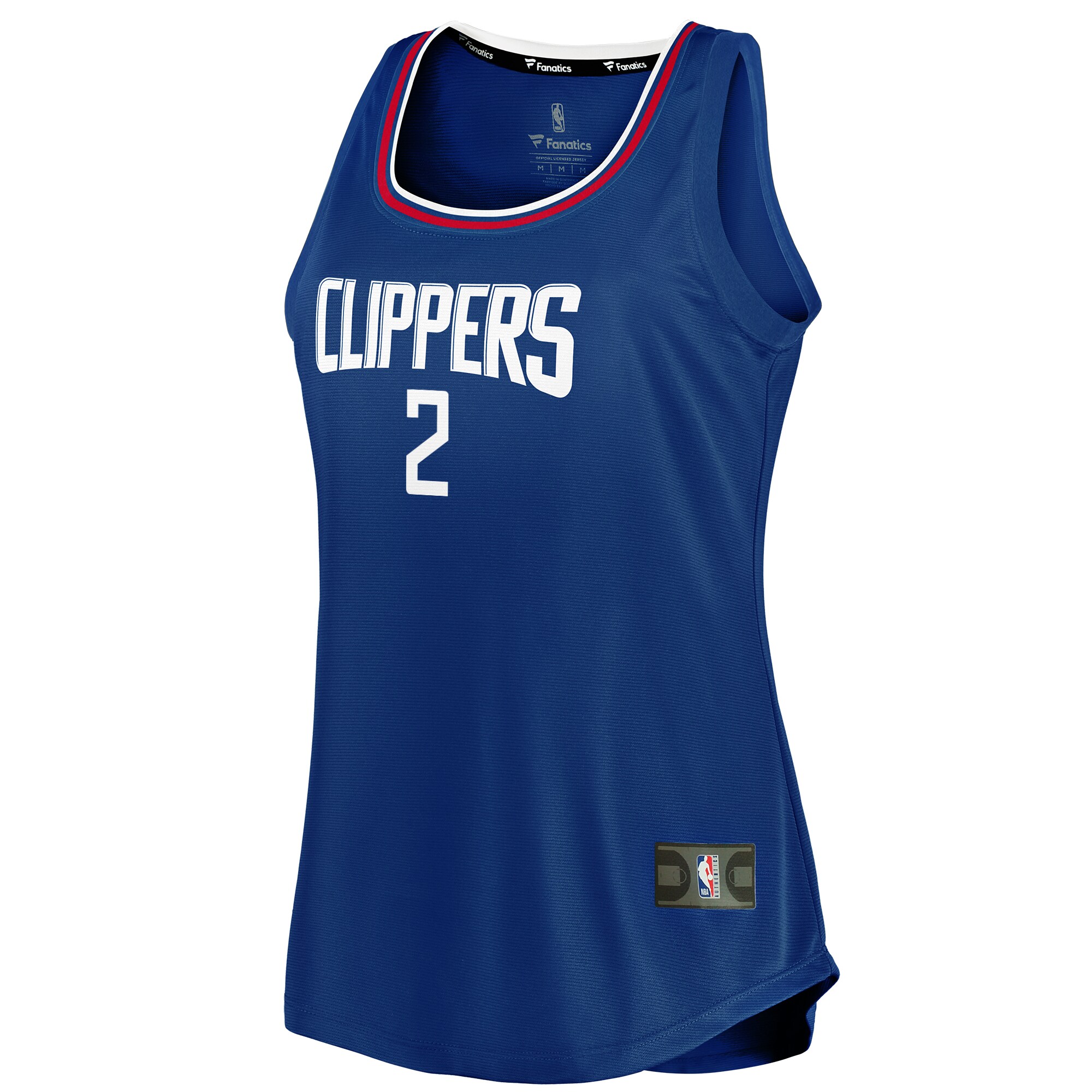 Kawhi Leonard LA Clippers Fanatics Women's Fast Break Player Movement Jersey Tank Top - Royal