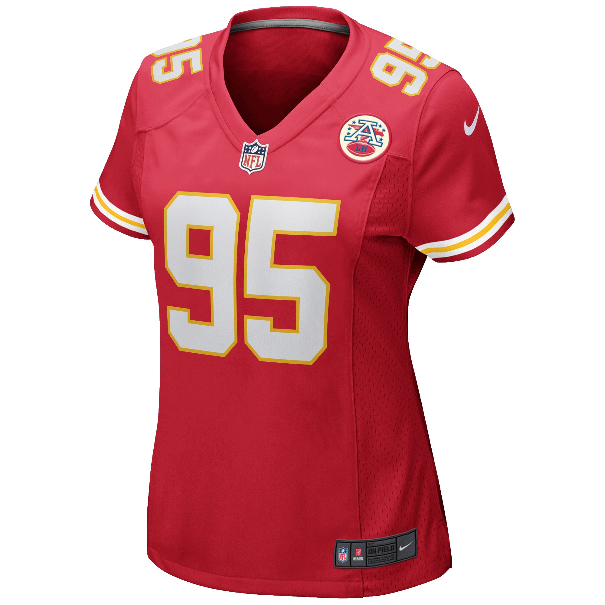 Chris Jones Kansas City Chiefs  Women's Game Jersey - Red