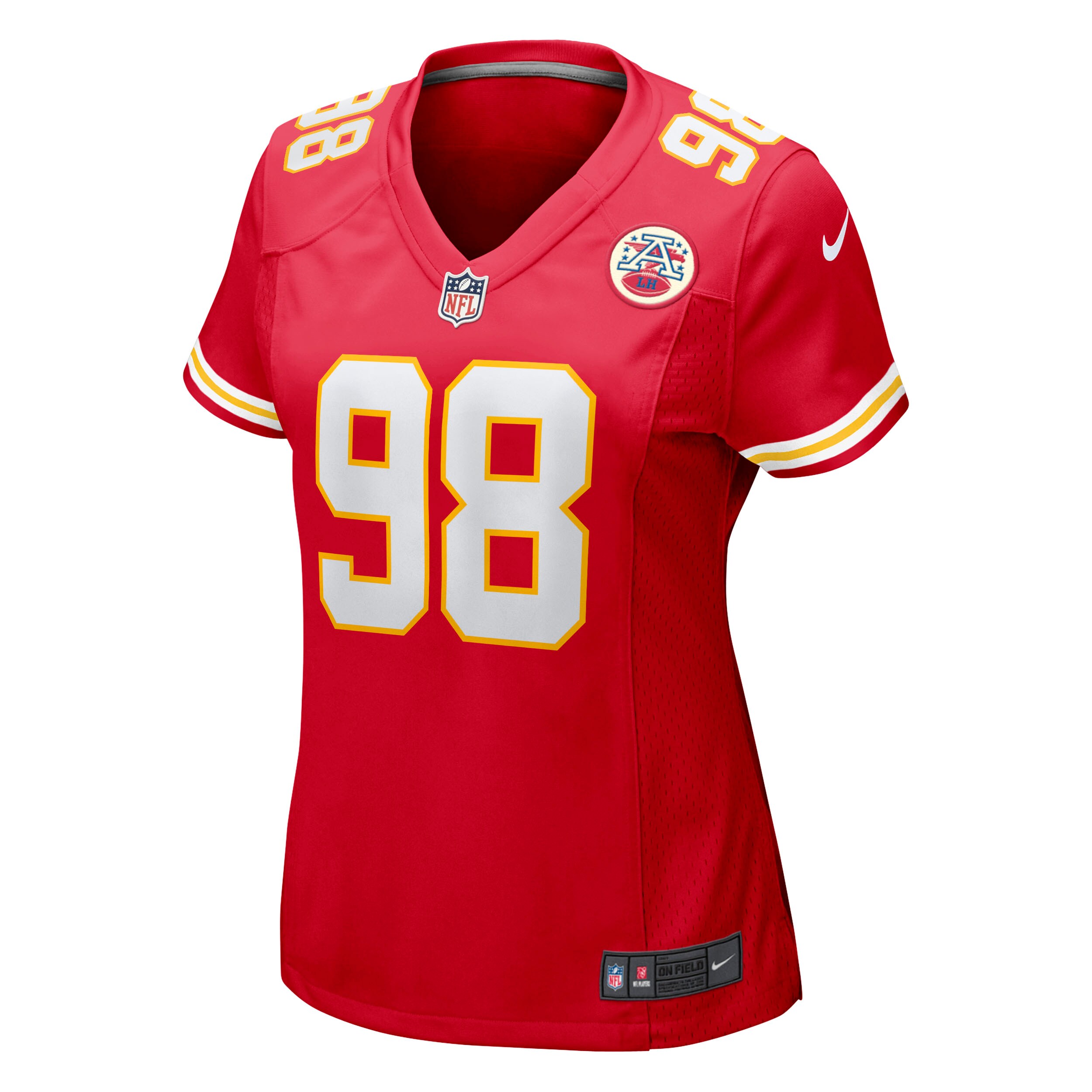 Tershawn Wharton Kansas City Chiefs  Women's Game Jersey - Red