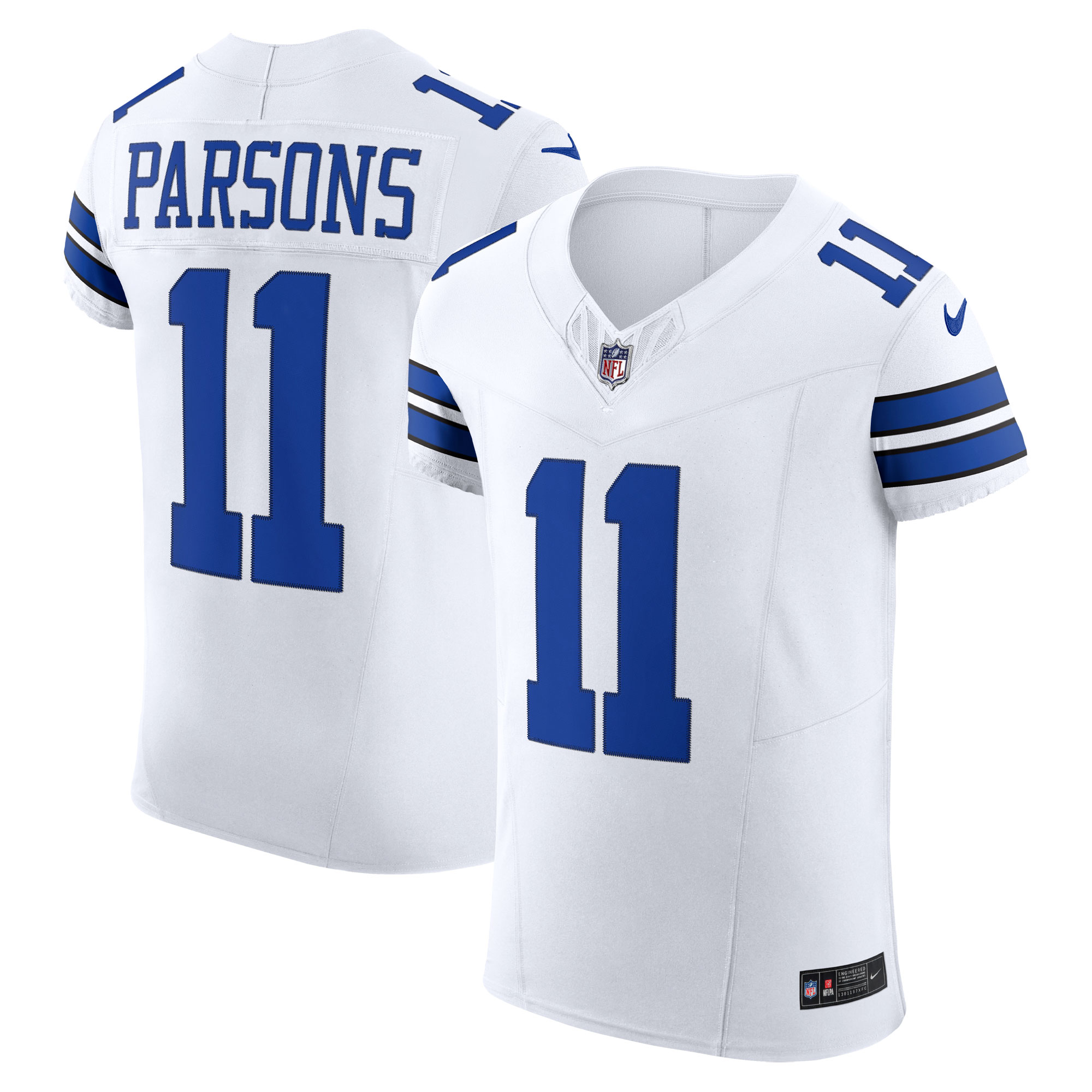 Micah Parsons Dallas Cowboys  Vapor F.U.S.E. Elite Jersey - White