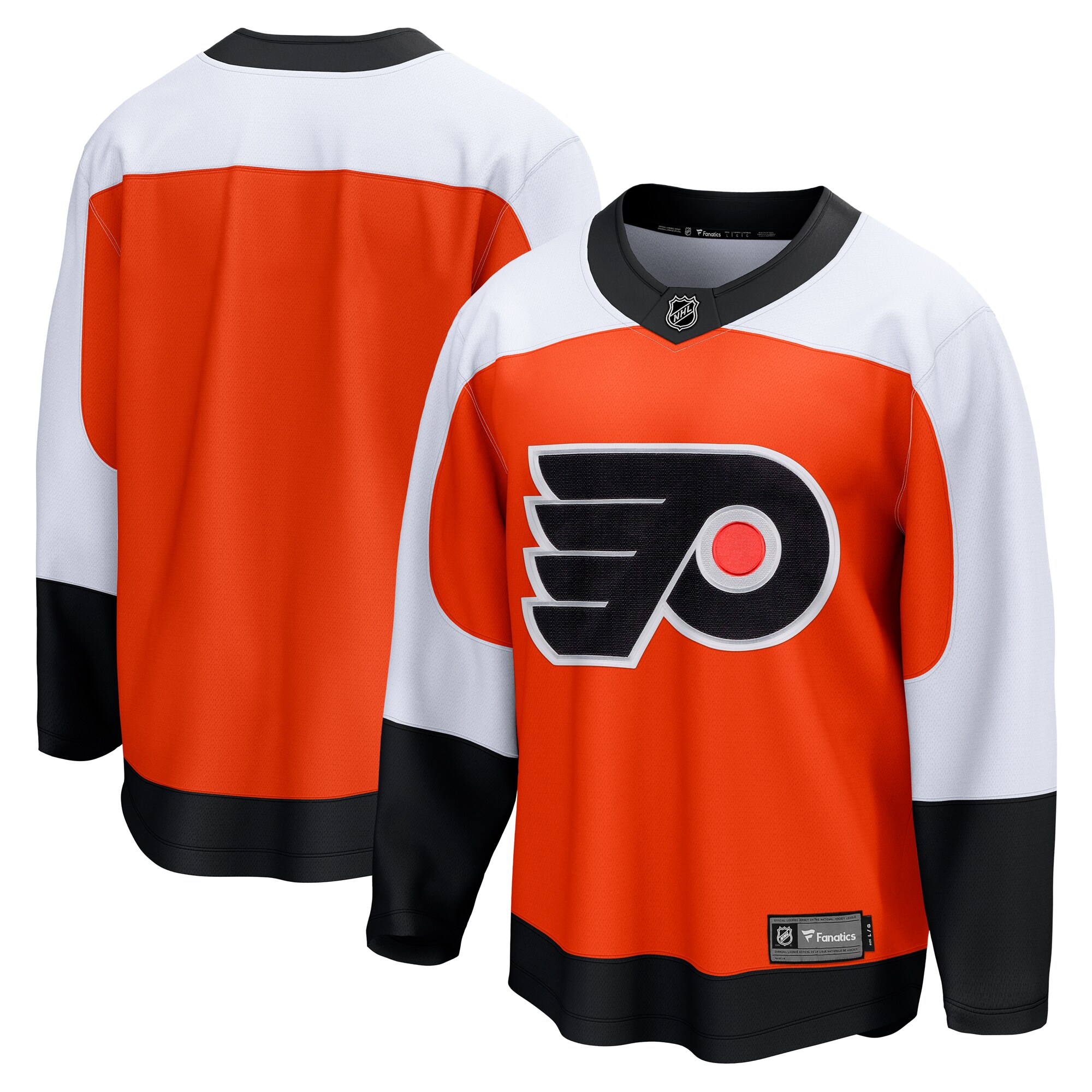 Philadelphia Flyers Fanatics Home Premier Breakaway Jersey - Burnt Orange