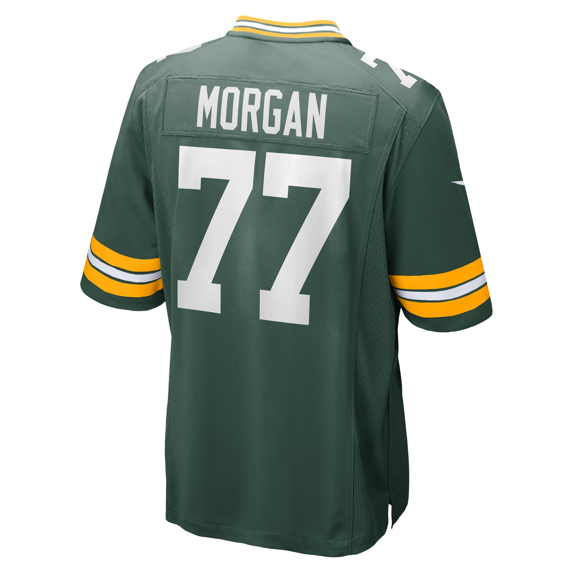 Jordan Morgan Green Bay Packers  2024 NFL Draft First Round Pick Player Game Jersey - Green