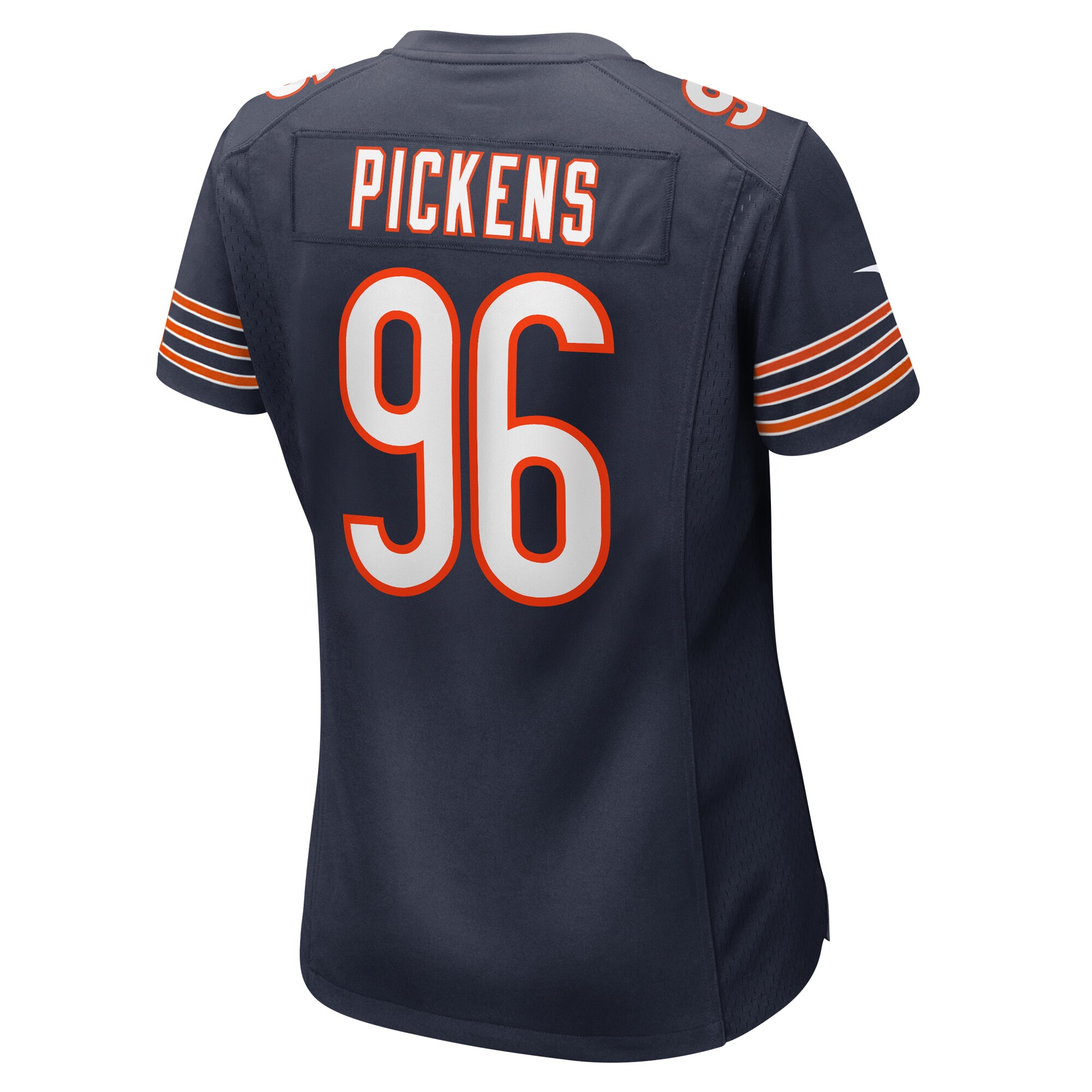 Zacch Pickens Chicago Bears  Women's Team Game Jersey - Navy