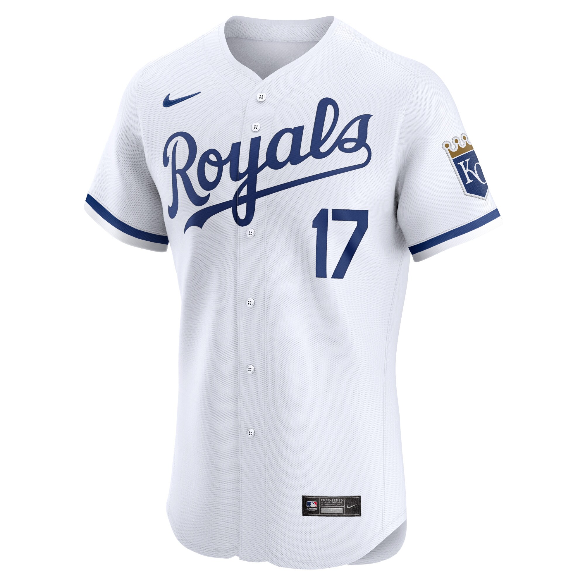 Nelson Velazquez Kansas City Royals  Home Elite Player Jersey - White