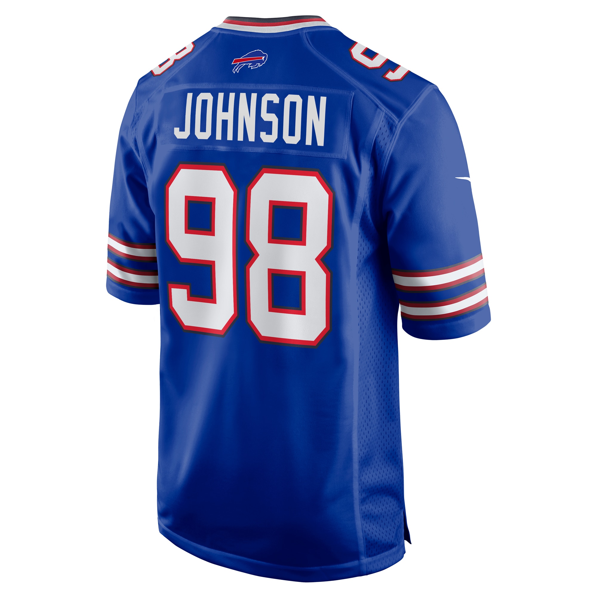 Austin Johnson Buffalo Bills   Game Jersey -  Royal