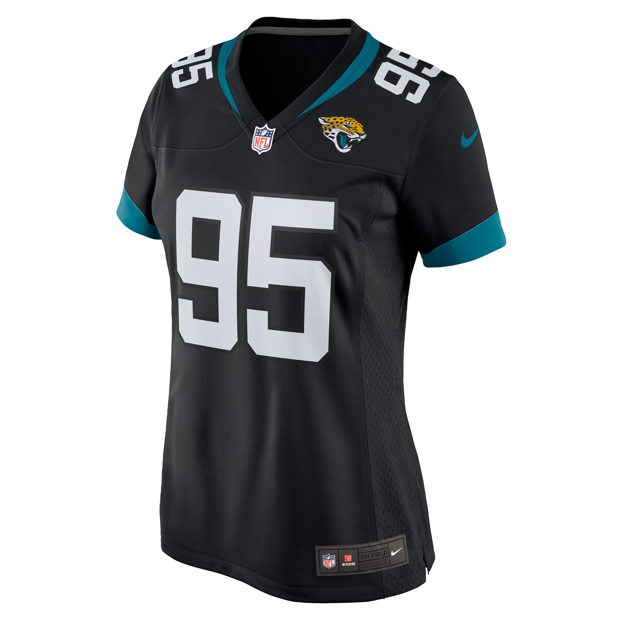Roy Robertson-Harris Jacksonville Jaguars  Women's Game Jersey - Black
