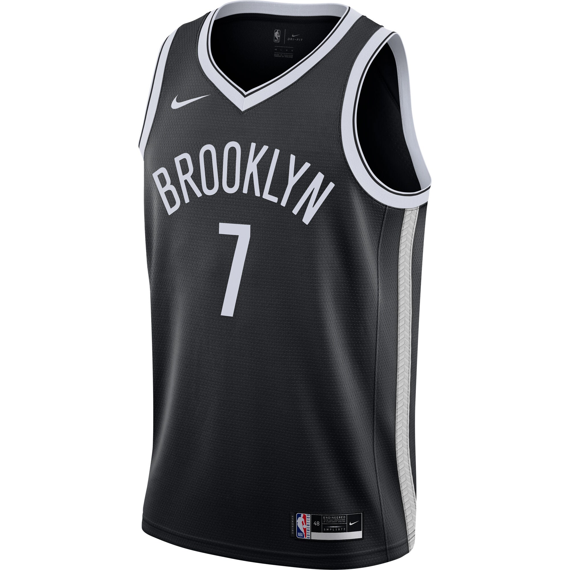 Kevin Durant Brooklyn Nets  2020\/21 Swingman Jersey - Black - Icon Edition