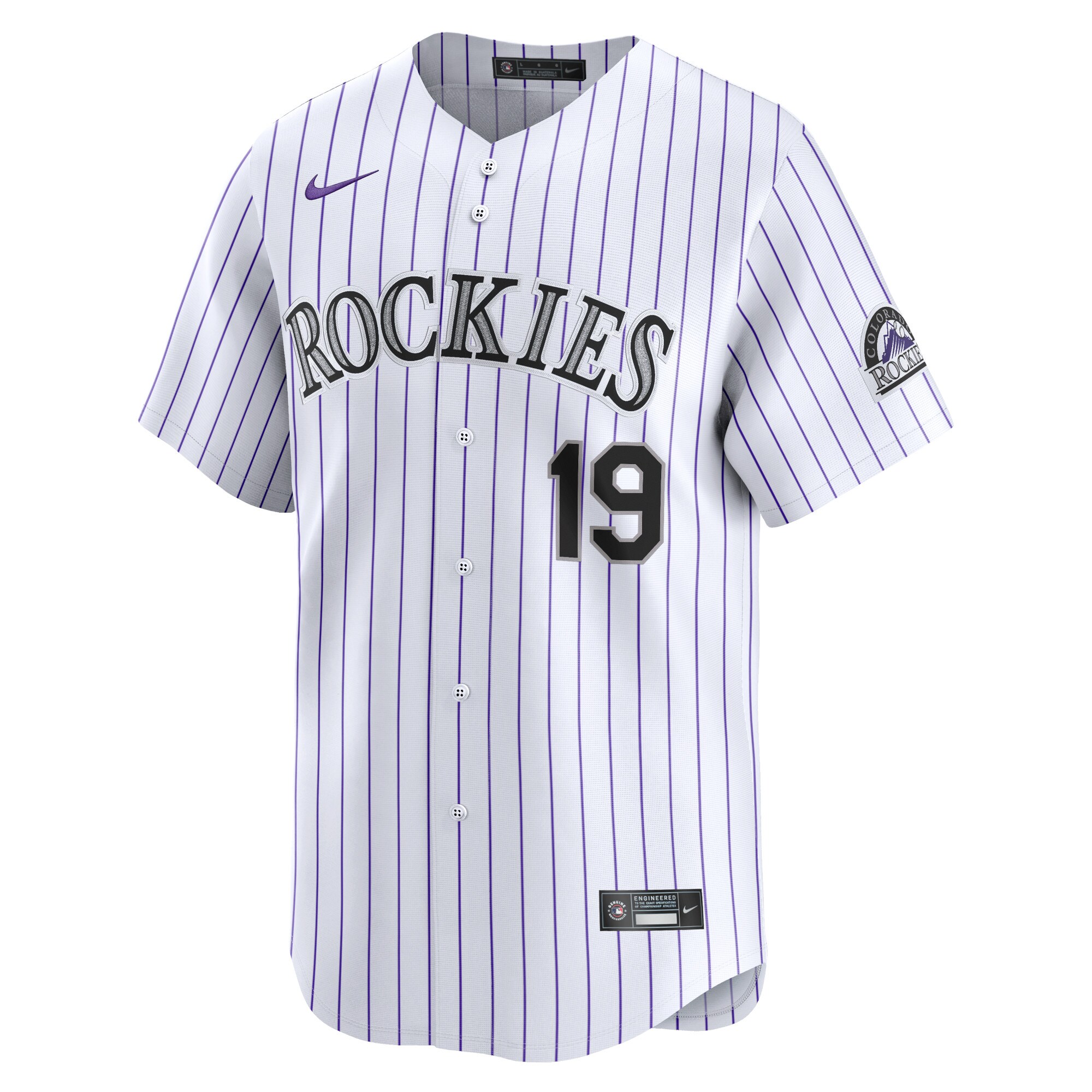 Charlie Blackmon Colorado Rockies  Youth Home Limited Player Jersey - White