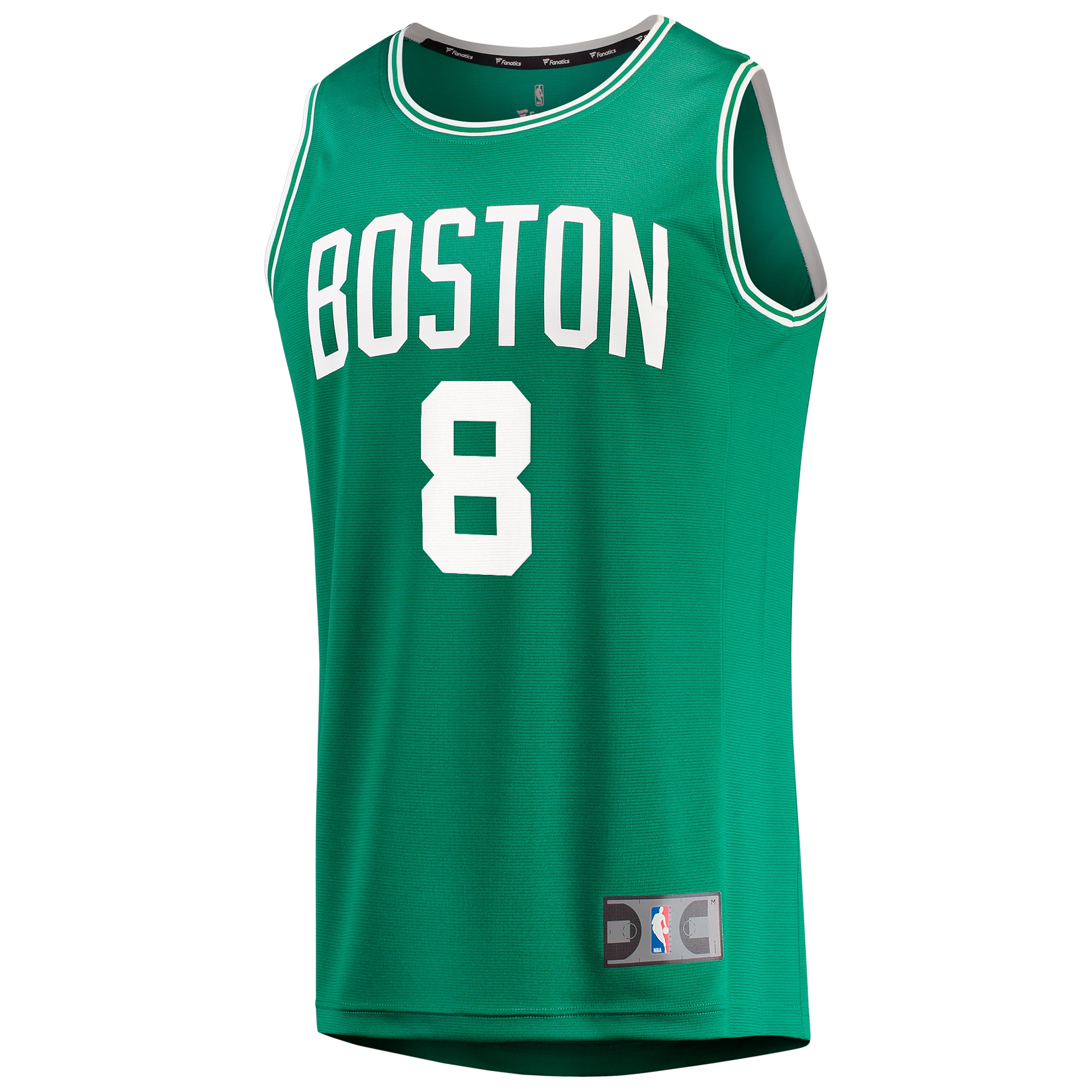 Kristaps Porzingis Boston Celtics Fanatics Youth 2024 NBA Finals Fast Break Replica Player Jersey - Icon Edition - Kelly Green