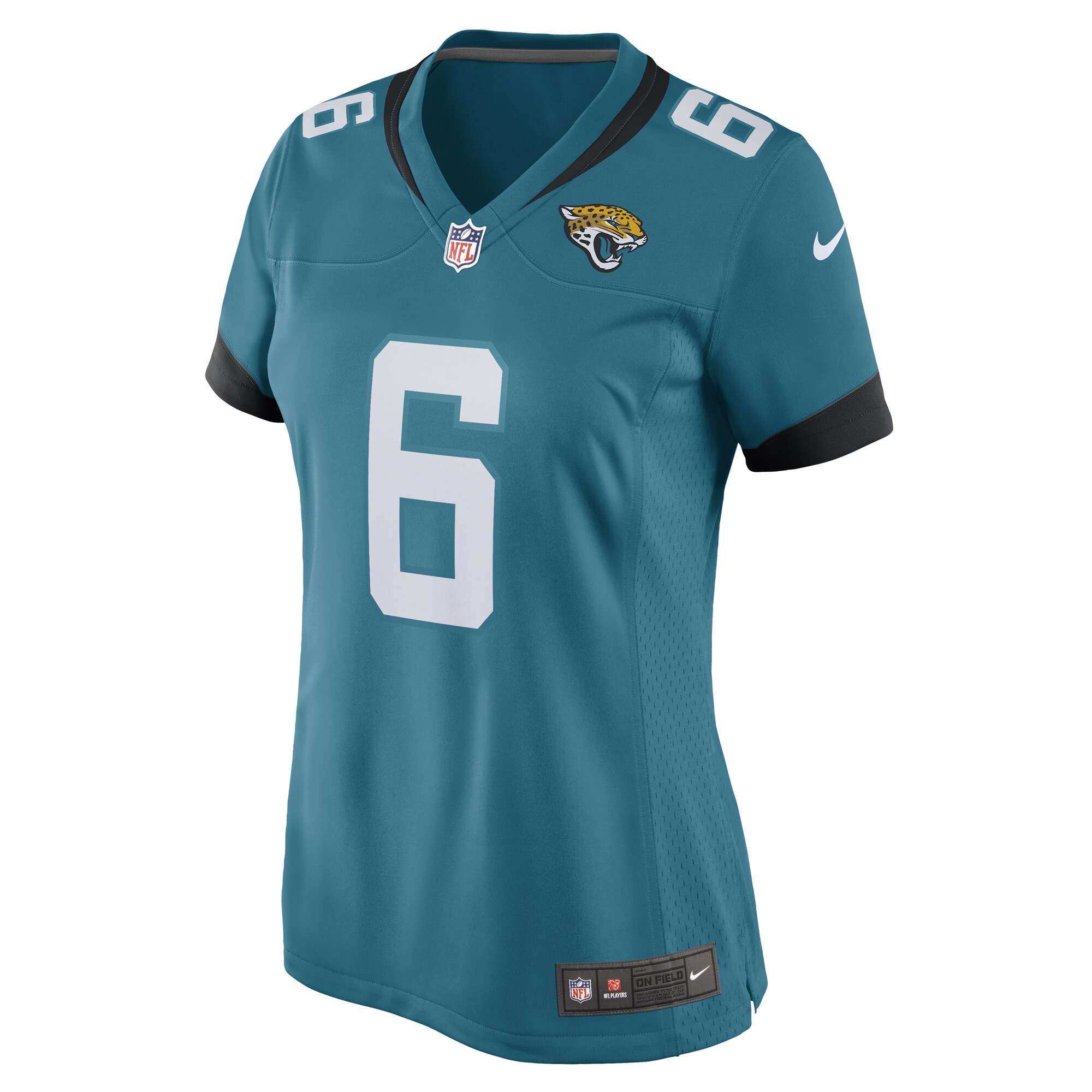 Chris Claybrooks Jacksonville Jaguars  Women's Game Player Jersey - Teal