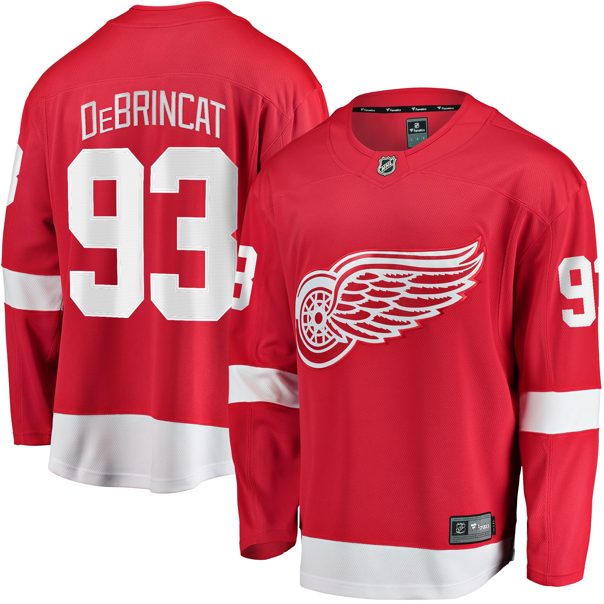 Alex DeBrincat Detroit Red Wings Fanatics Home Breakaway Jersey - Red