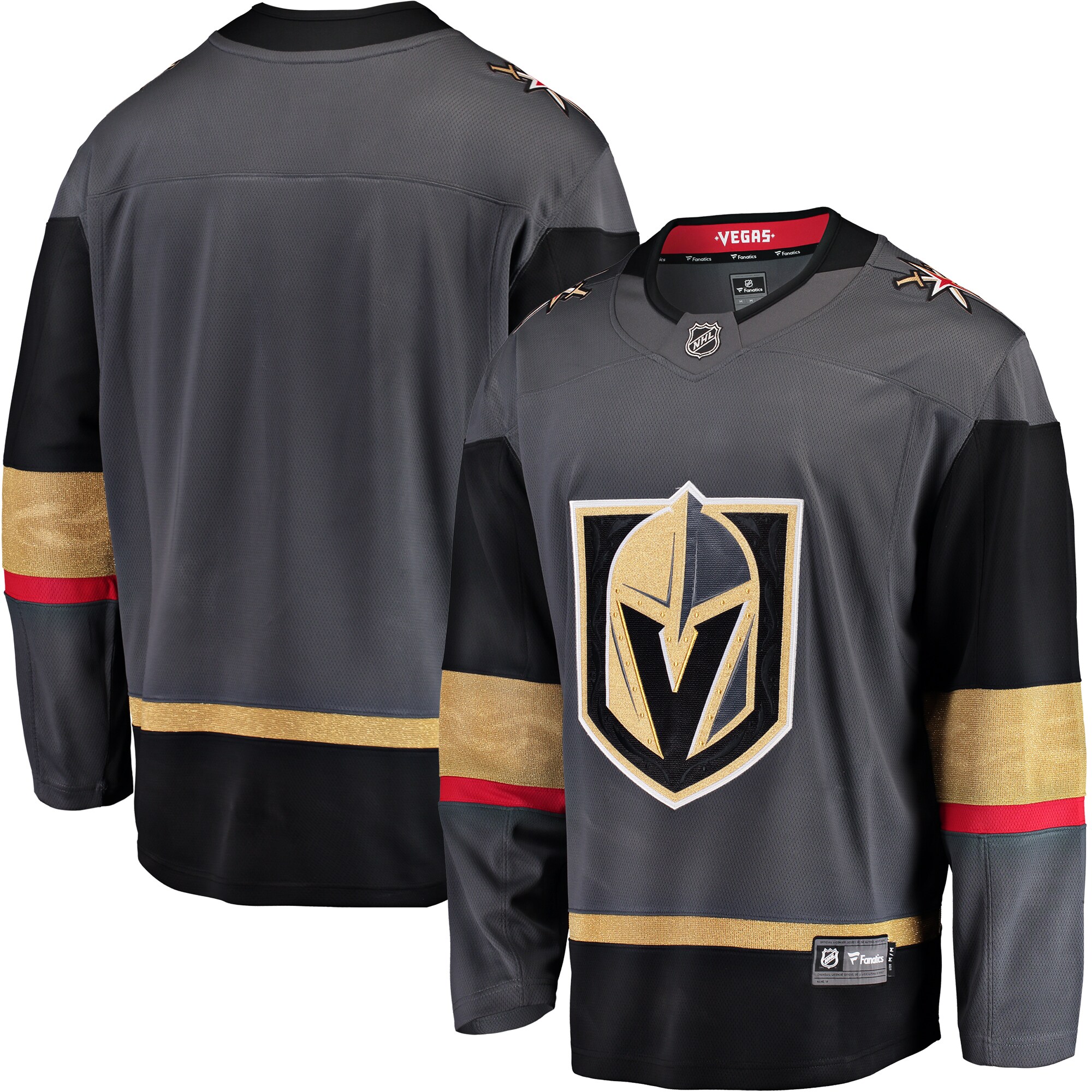 Vegas Golden Knights Fanatics Breakaway Alternate Jersey - Gray