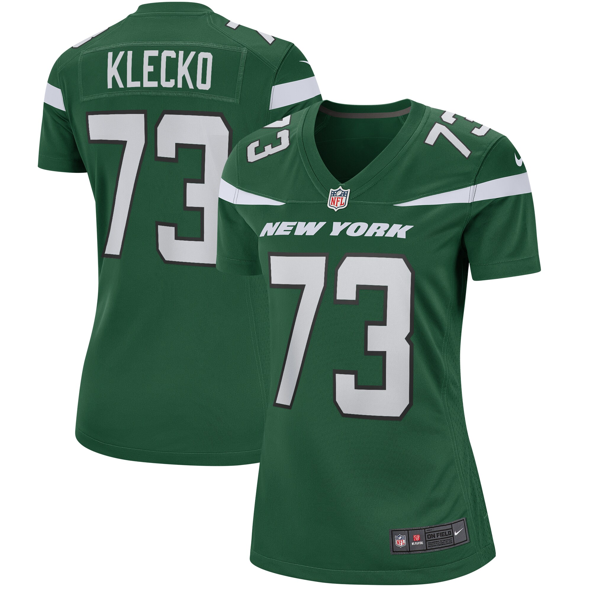 Joe Klecko New York Jets Nike Women's Game Retired Player Jersey ...