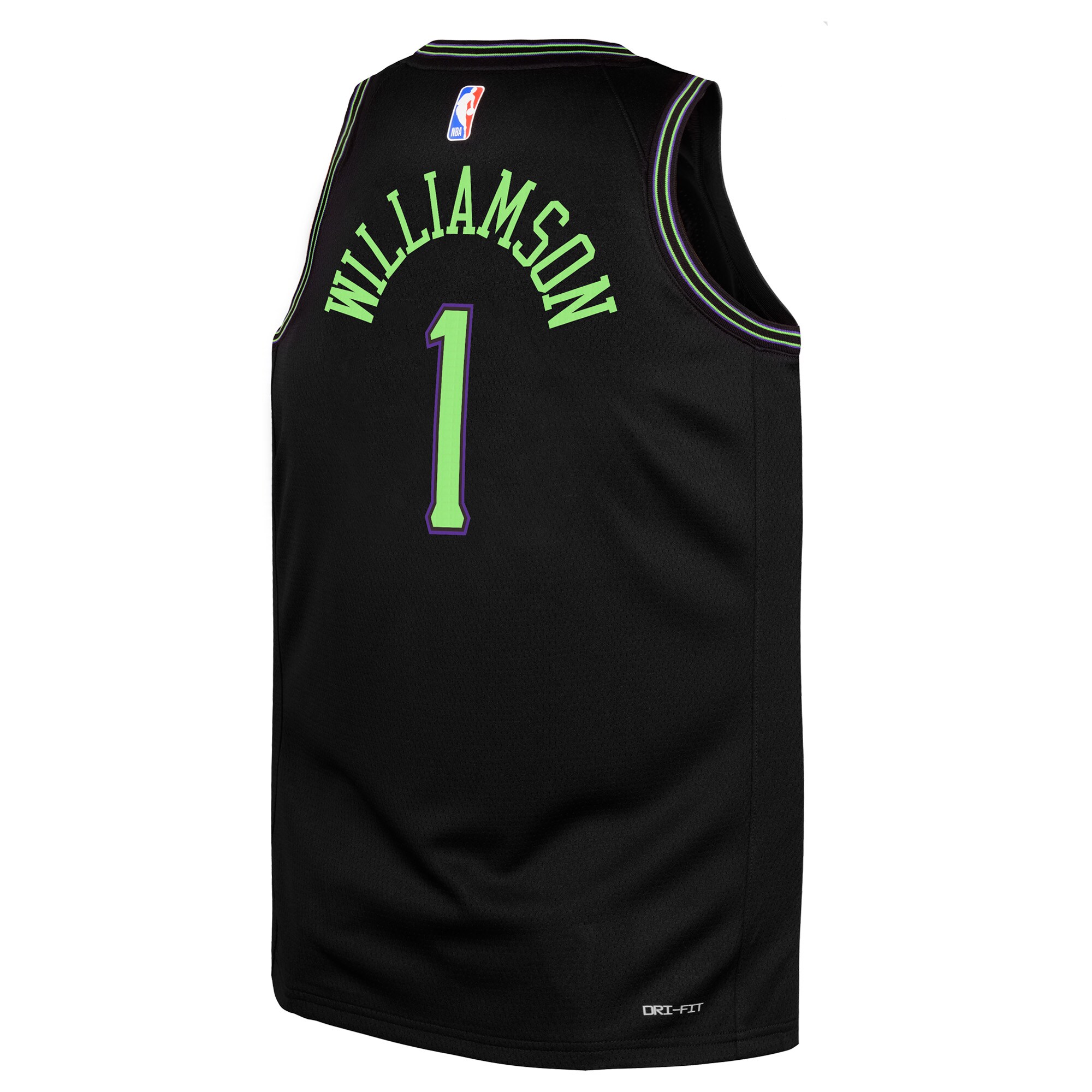 Zion Williamson New Orleans Pelicans  Youth  Swingman Replica Jersey - City Edition - Black