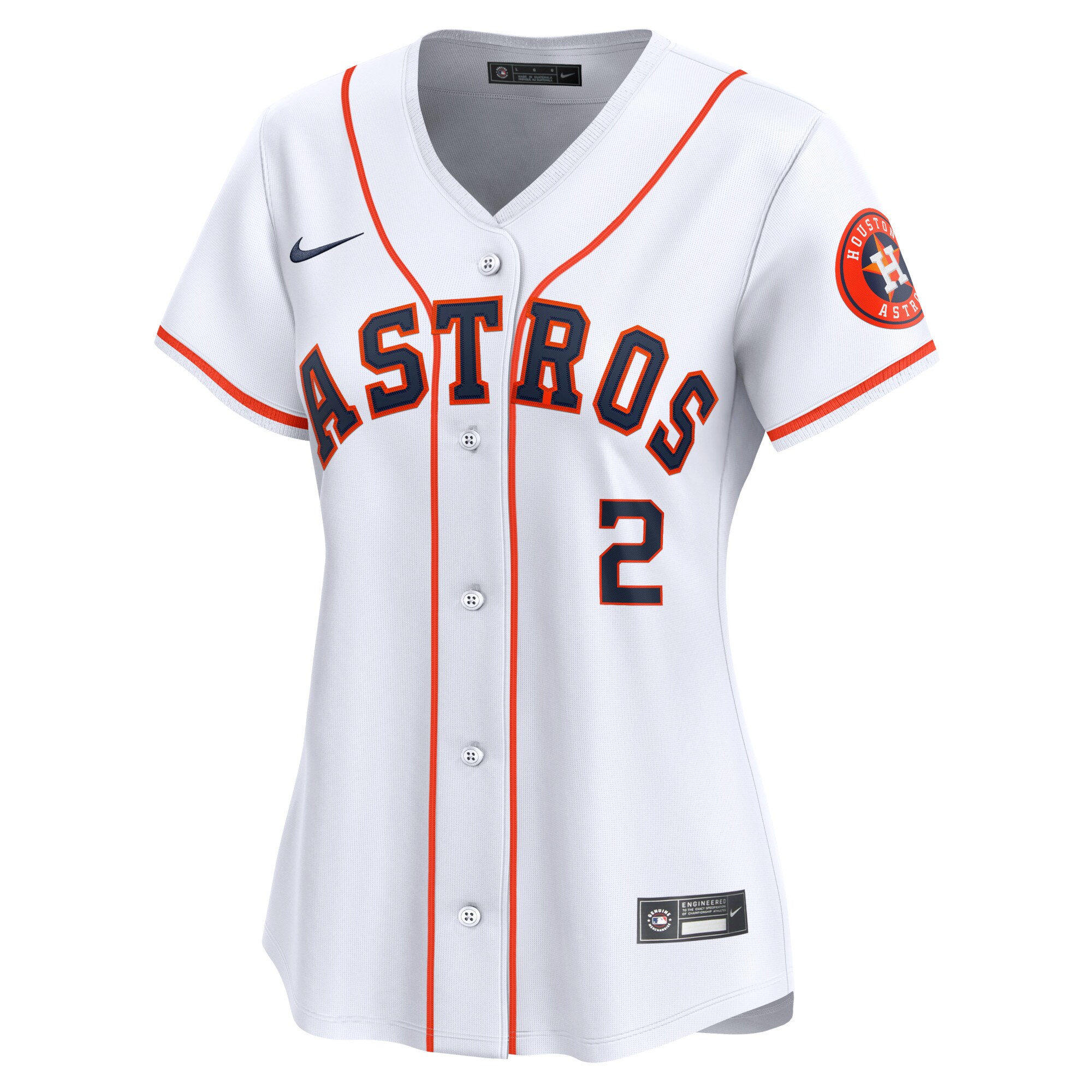Alex Bregman Houston Astros  Women's Home Limited Player Jersey - White