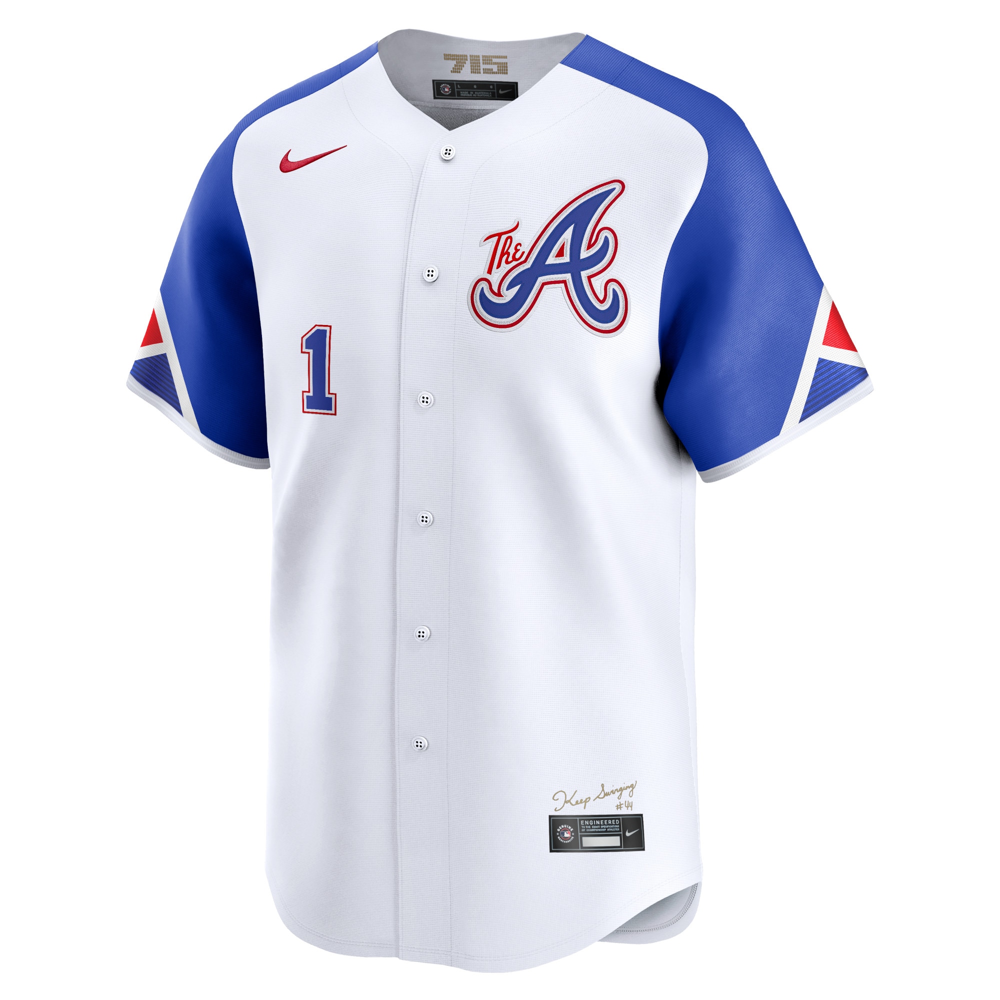 Ozzie Albies Atlanta Braves  City Connect Limited Player Jersey - White