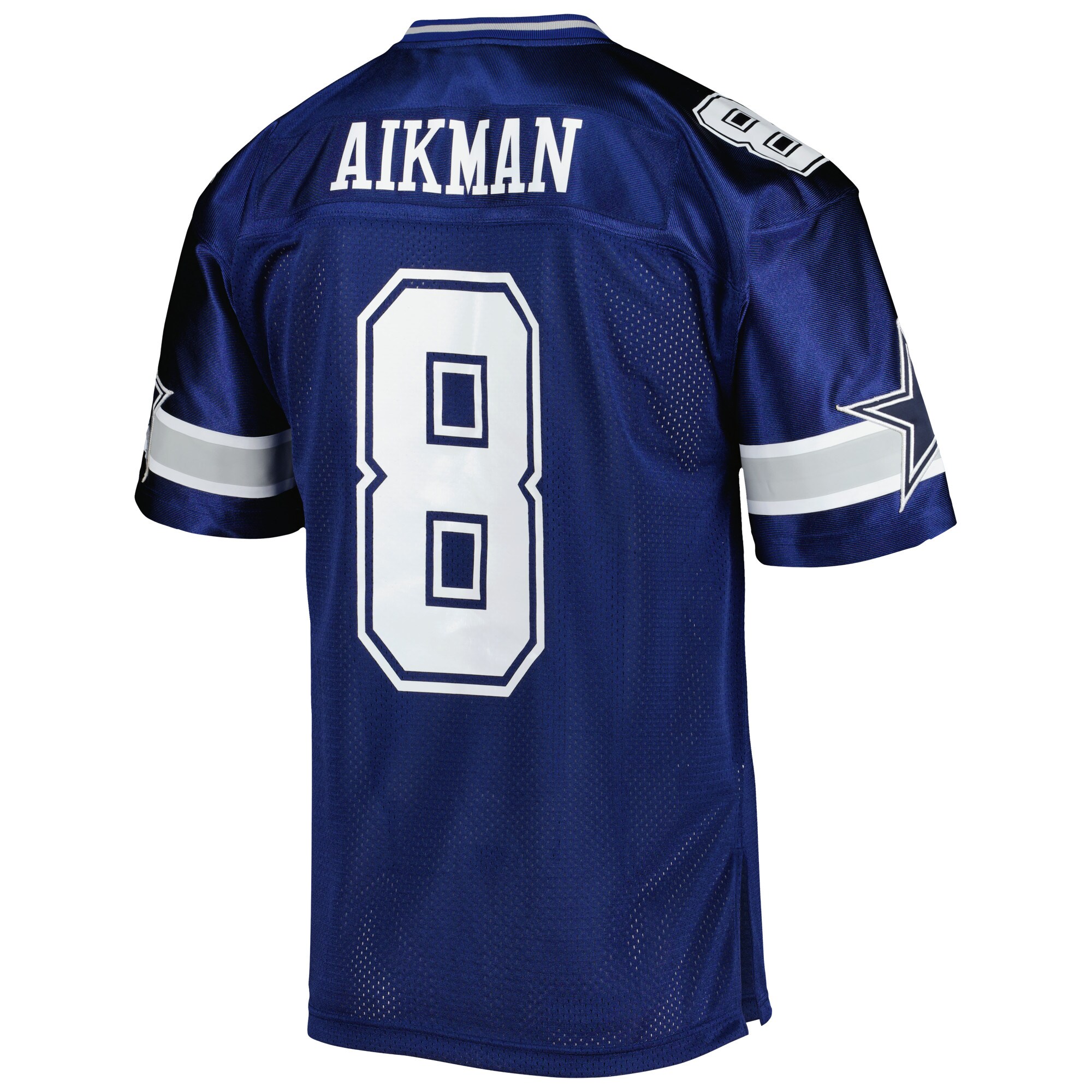 Troy Aikman Dallas Cowboys 1996 Mitchell & Ness Authentic Throwback Retired Player Jersey - Navy