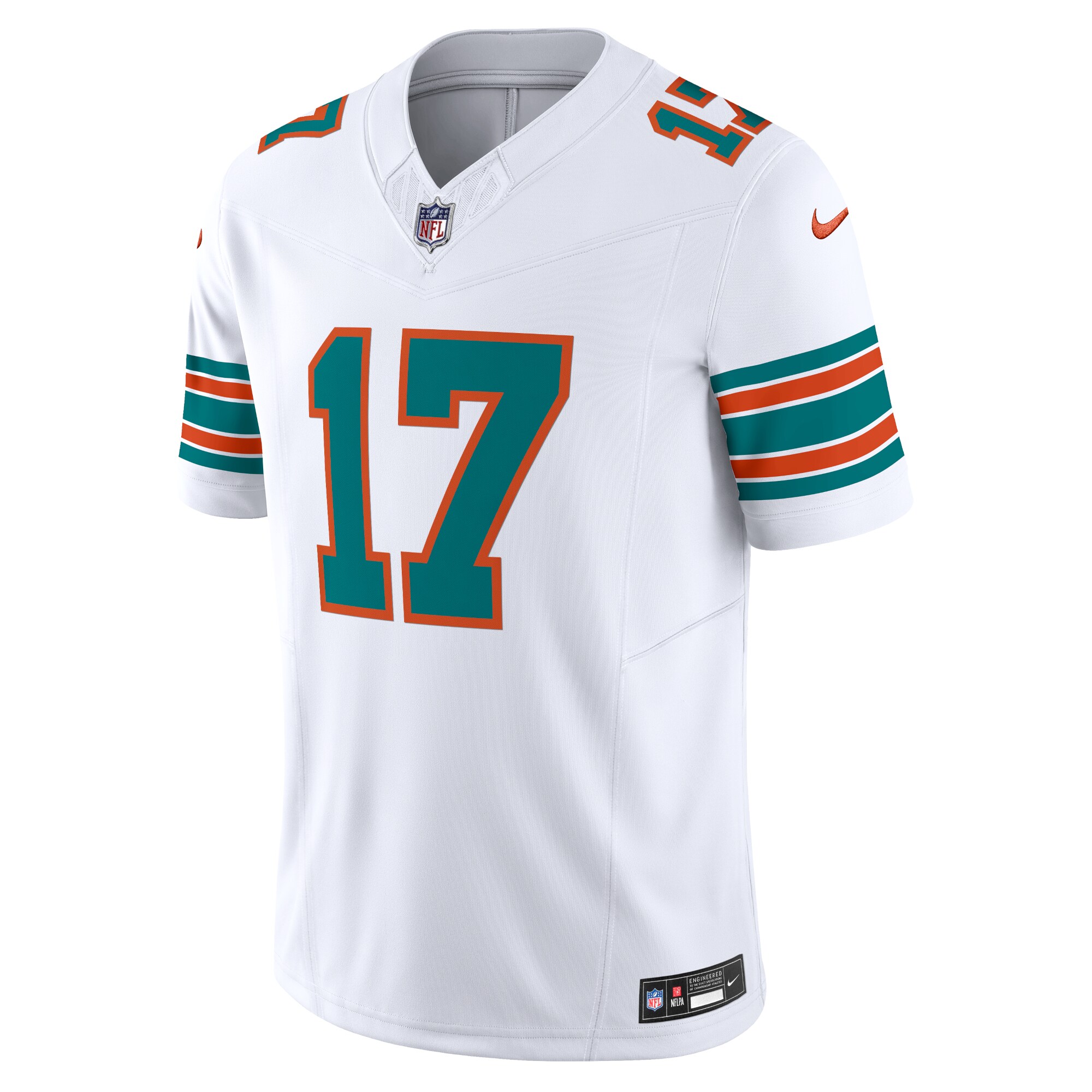 Jaylen Waddle Miami Dolphins  Vapor F.U.S.E. Limited Jersey - White
