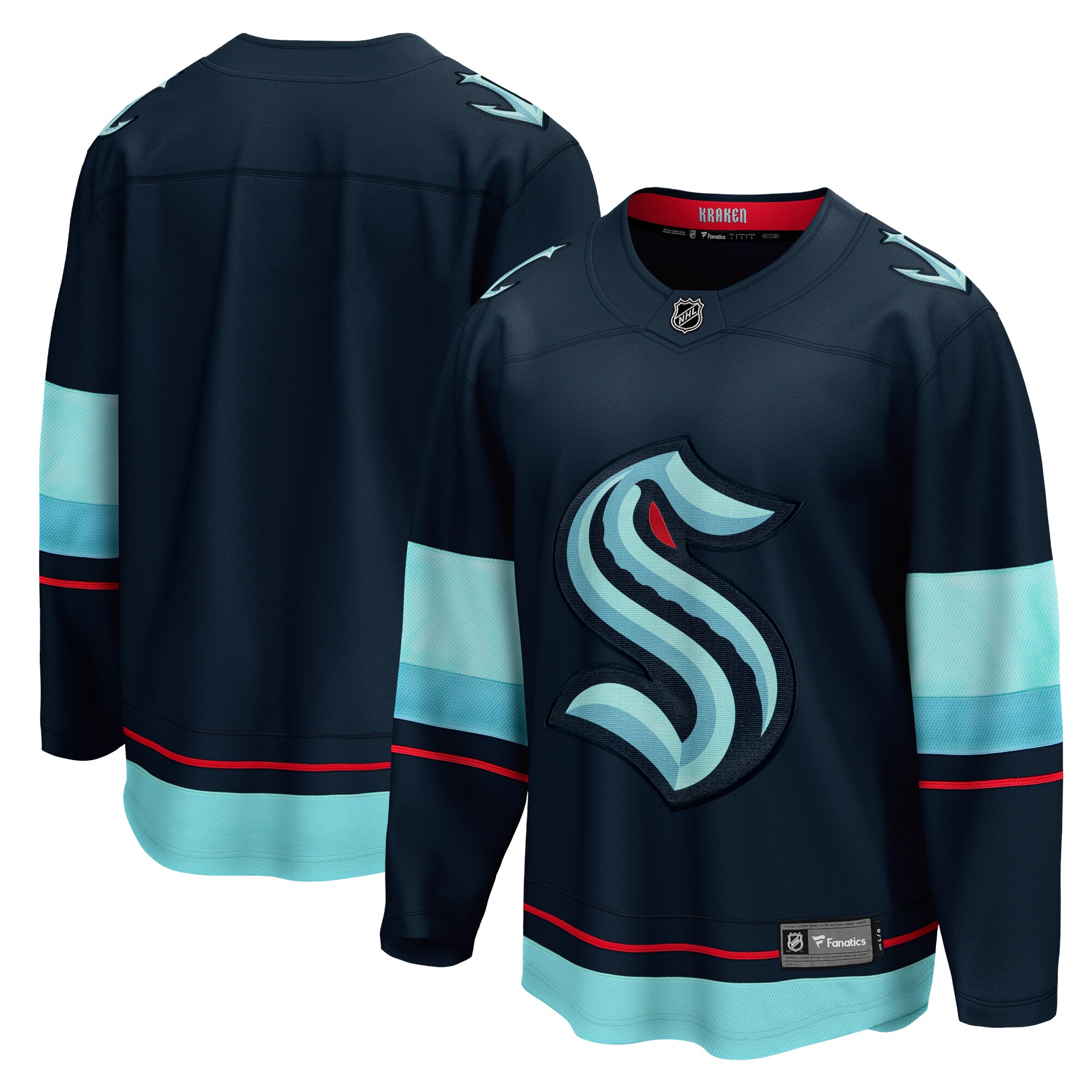 Fanatics Home Breakaway Jersey - Deep Sea Blue