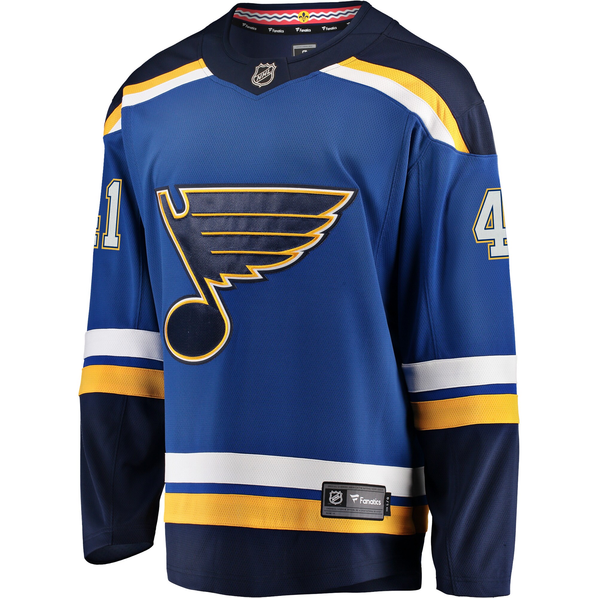 Robert Bortuzzo St. Louis Blues Fanatics Breakaway Player Jersey - Blue