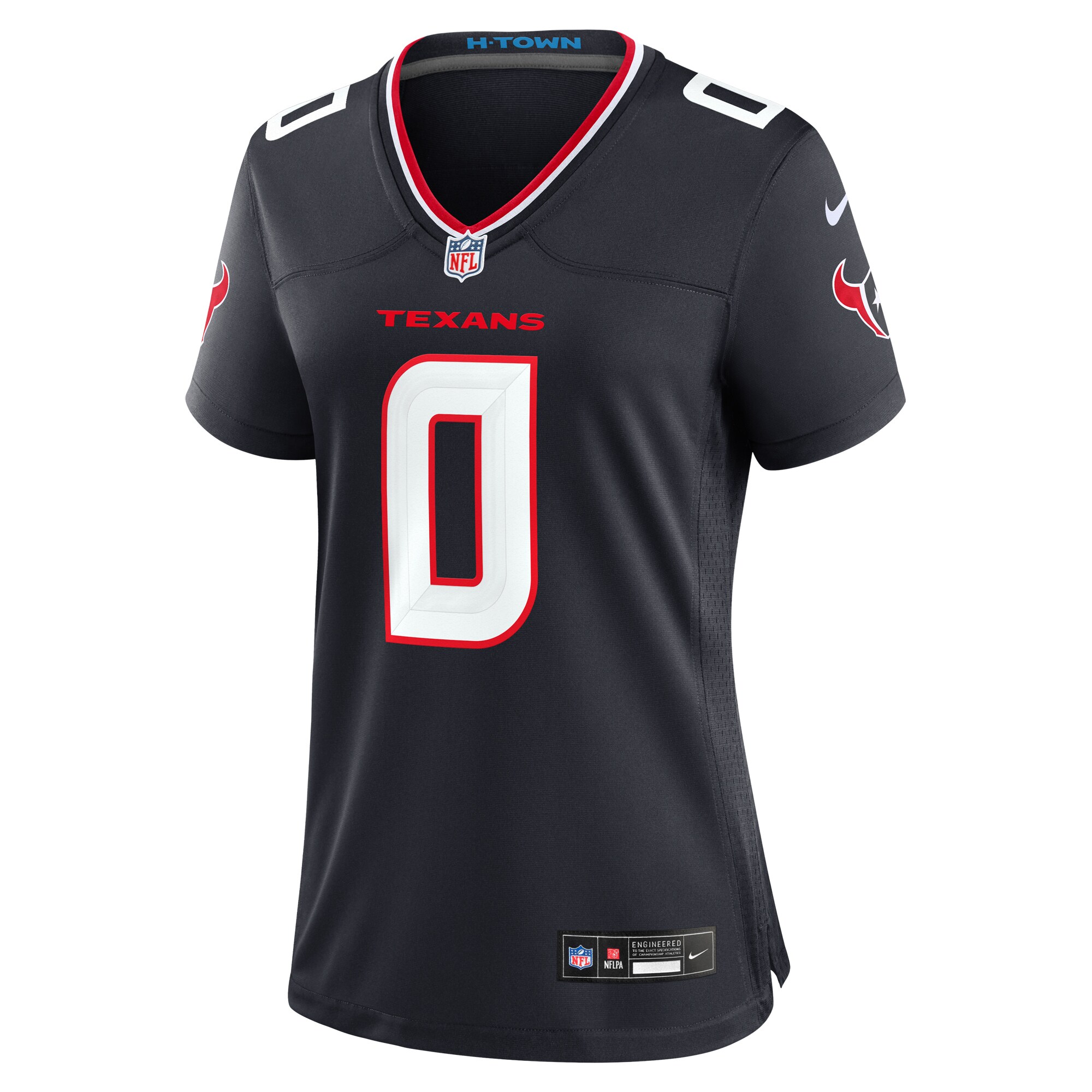 Azeez Al-Shaair Houston Texans  Women's Team Game Jersey -  Navy