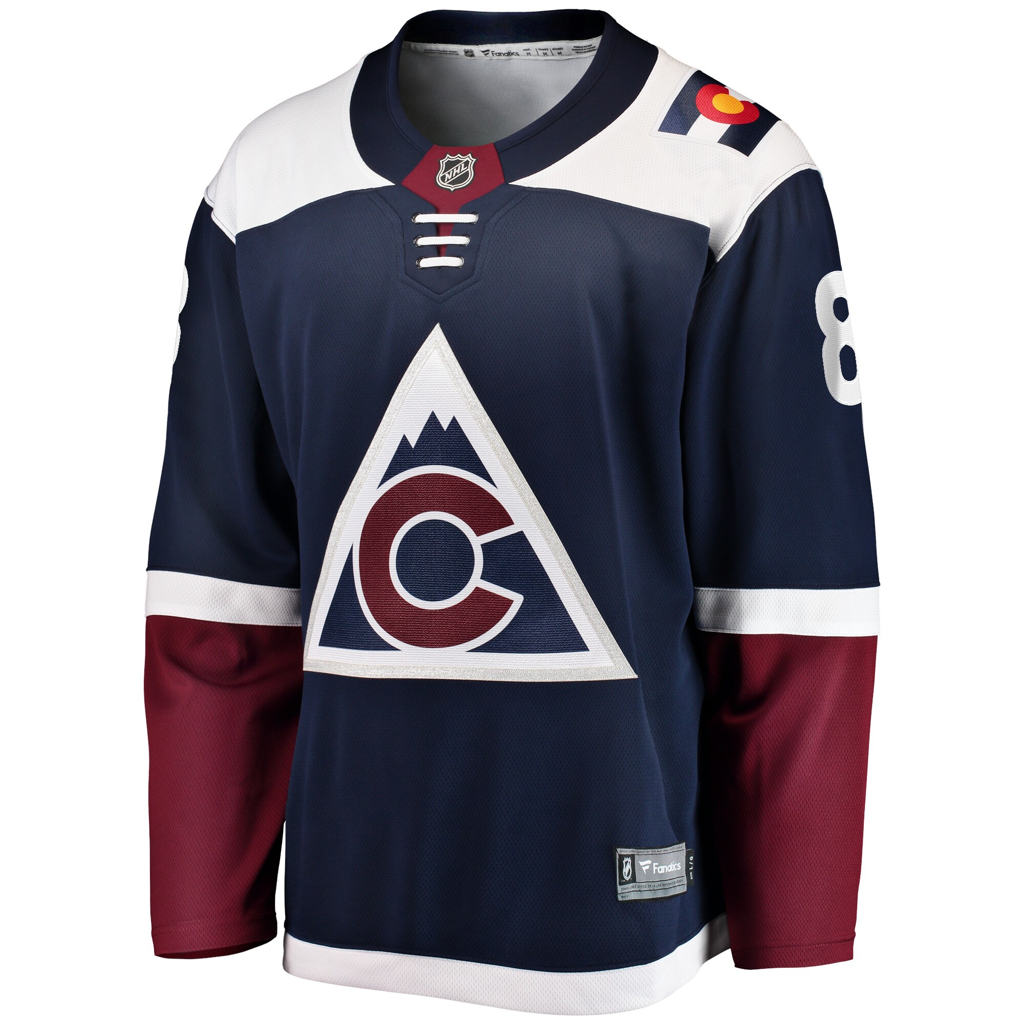 Cale Makar Colorado Avalanche Fanatics Alternate Premier Breakaway Player Jersey - Navy