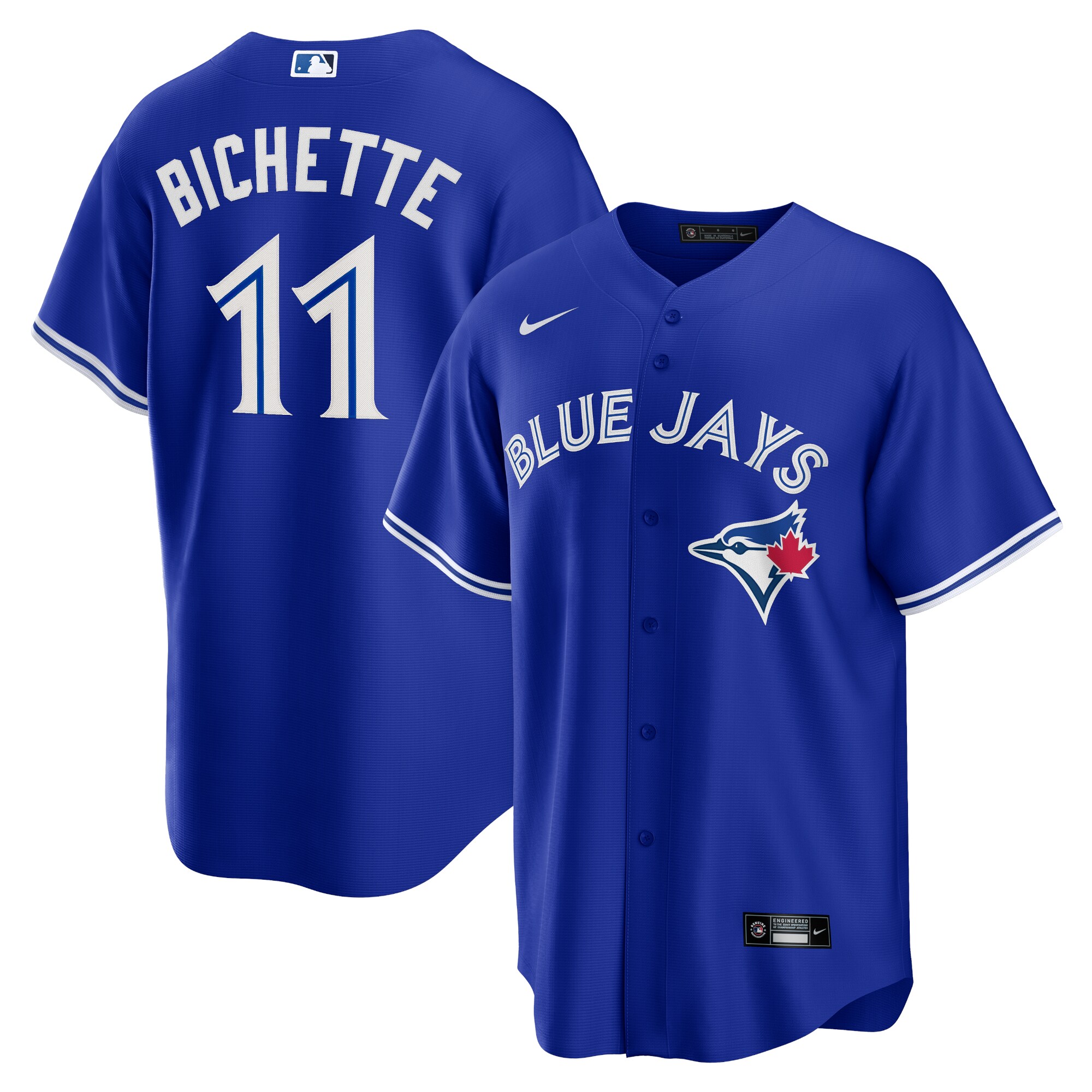 Bo Bichette Toronto Blue Jays  Alternate Replica Player Name Jersey - Royal